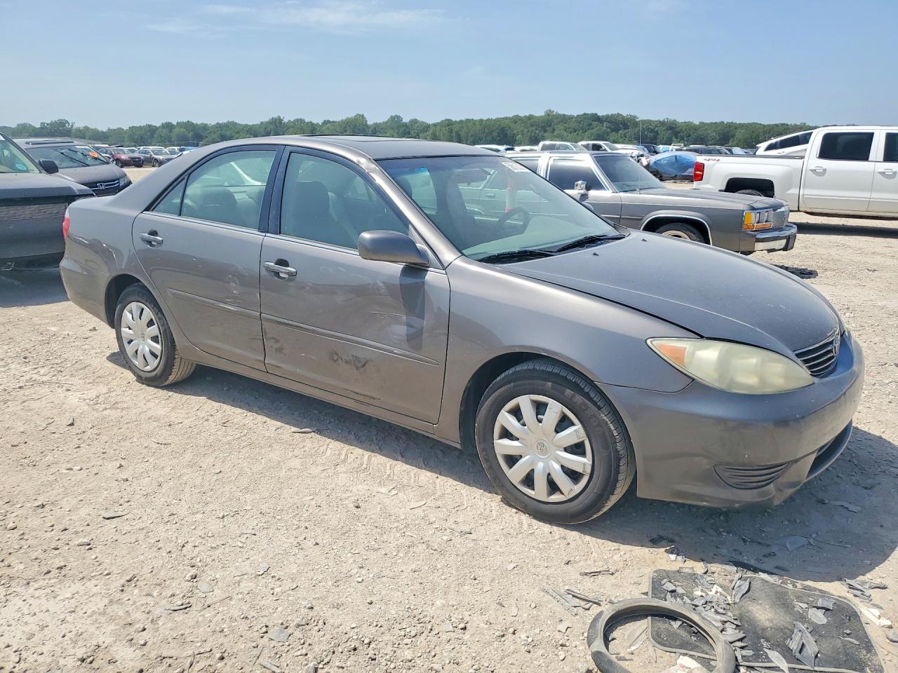 2006 Toyota Camry Le Gray vin: 4T1BE32K16U650253