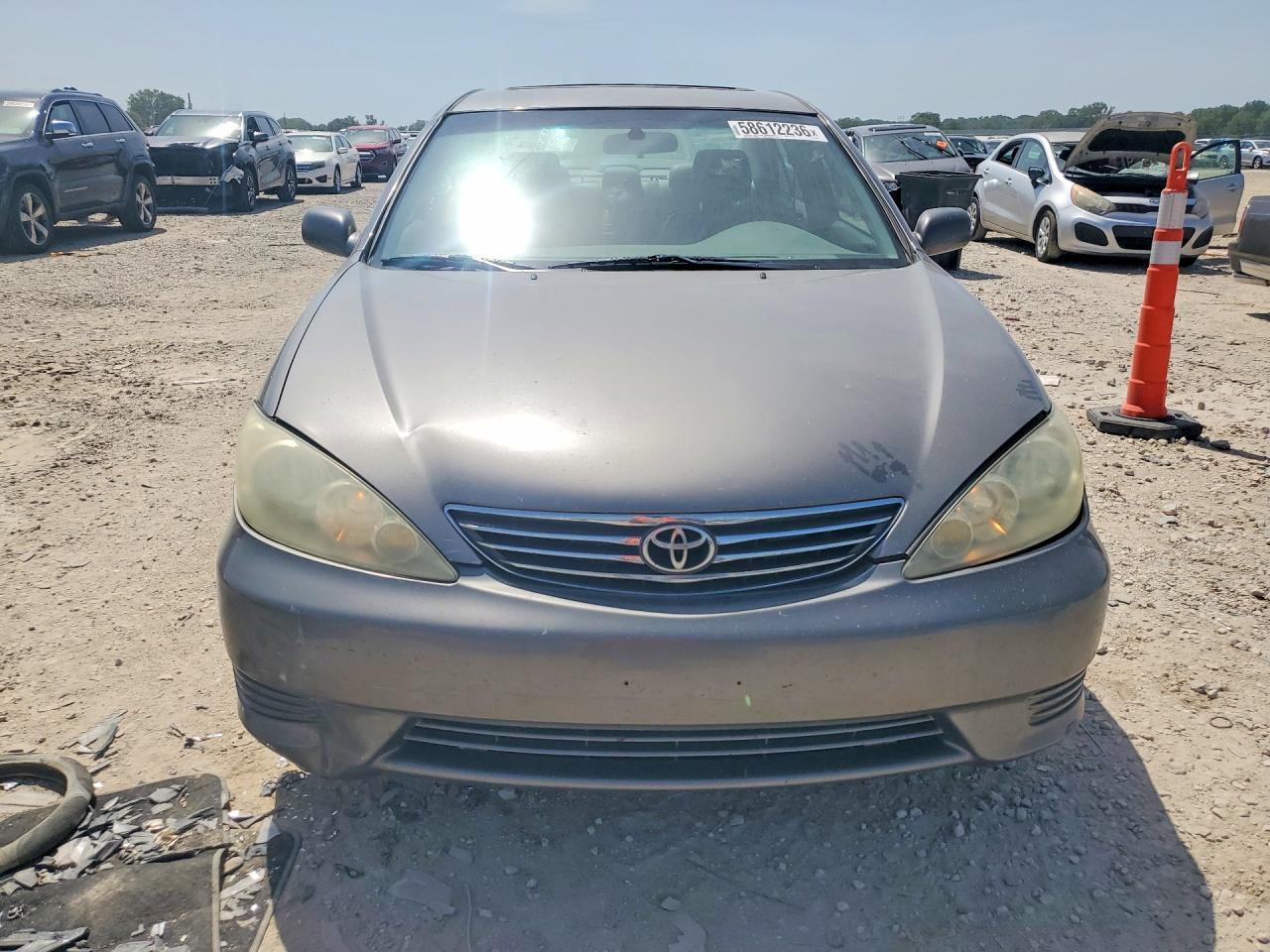 2006 Toyota Camry Le Gray vin: 4T1BE32K16U650253