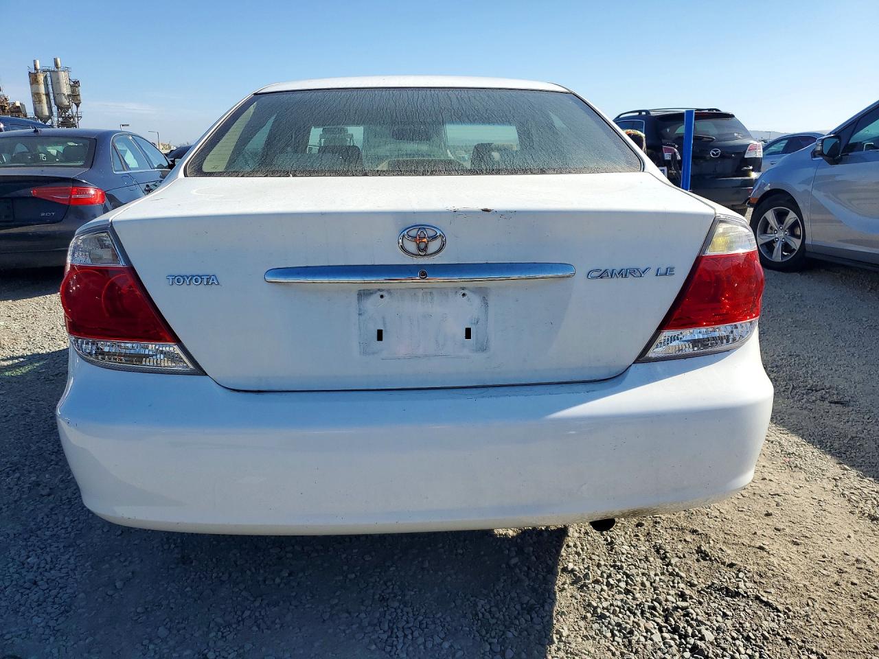 2006 Toyota Camry Le White vin: 4T1BE32K16U660412