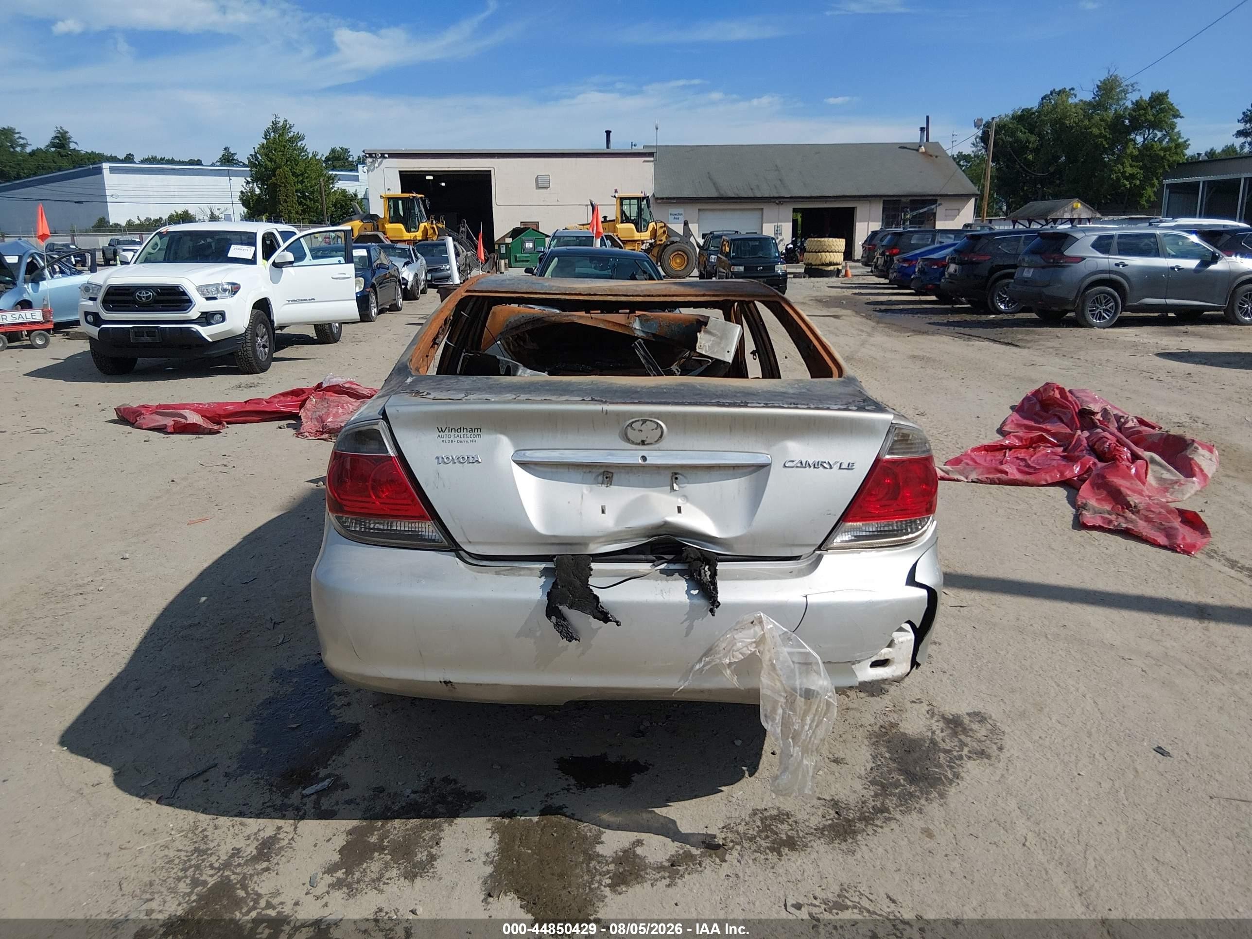 2006 Toyota Camry Le Silver vin: 4T1BE32K16U666078
