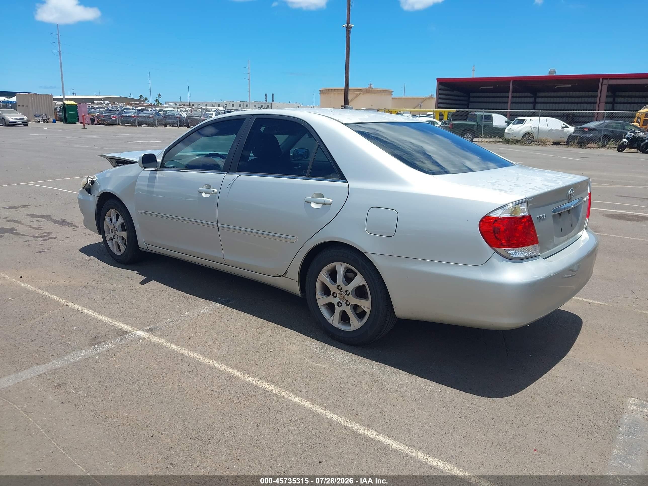 2006 Toyota Camry Xle Silver vin: 4T1BE32K16U684242