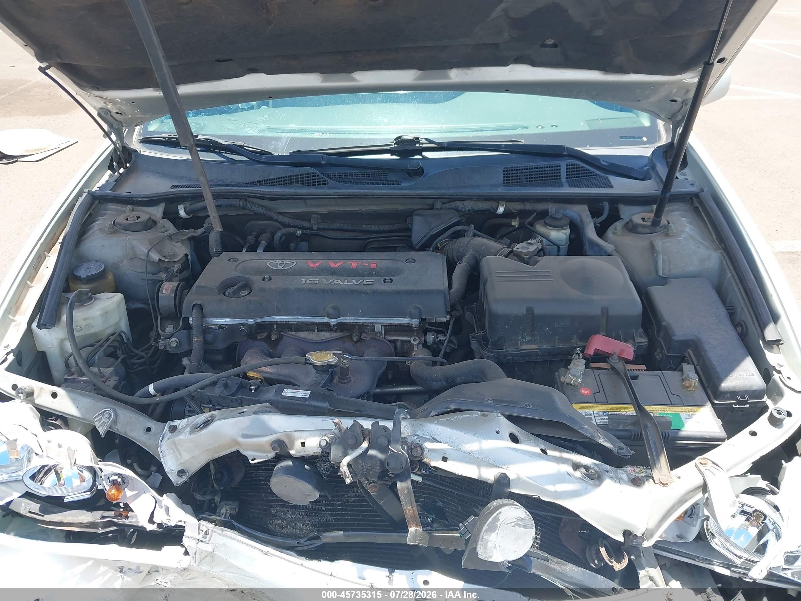 2006 Toyota Camry Xle Silver vin: 4T1BE32K16U684242