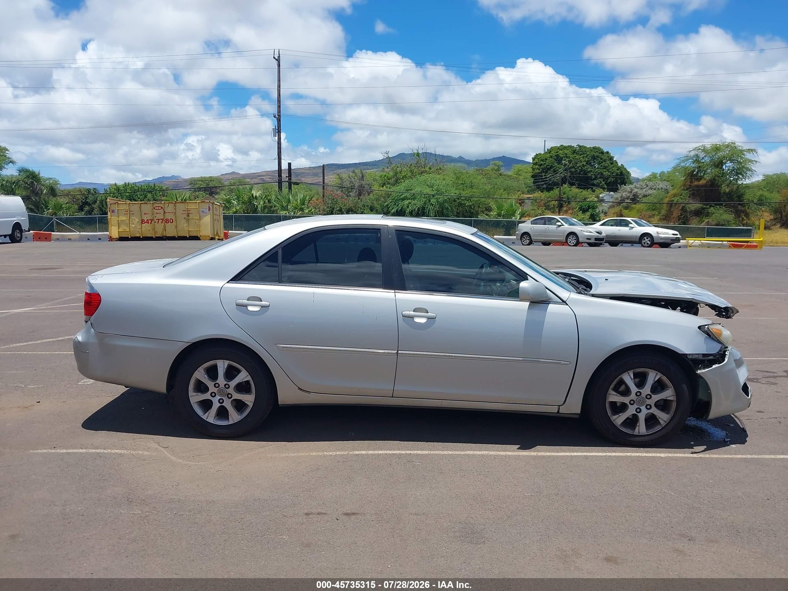 2006 Toyota Camry Xle Silver vin: 4T1BE32K16U684242