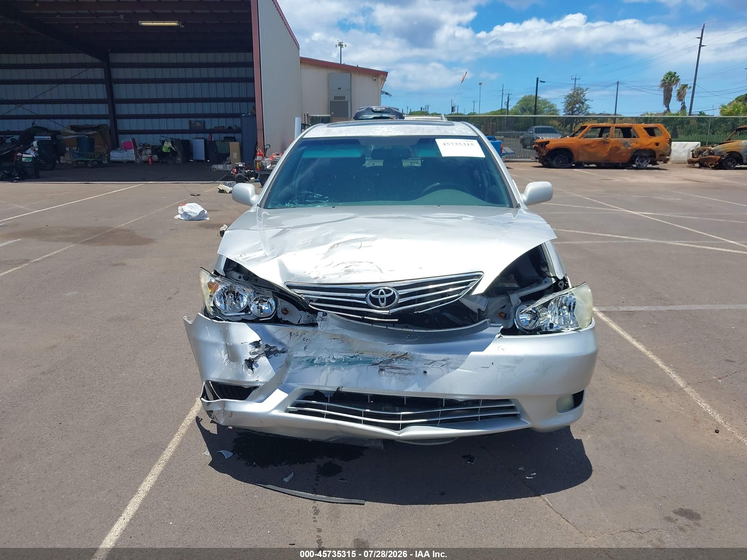 2006 Toyota Camry Xle Silver vin: 4T1BE32K16U684242