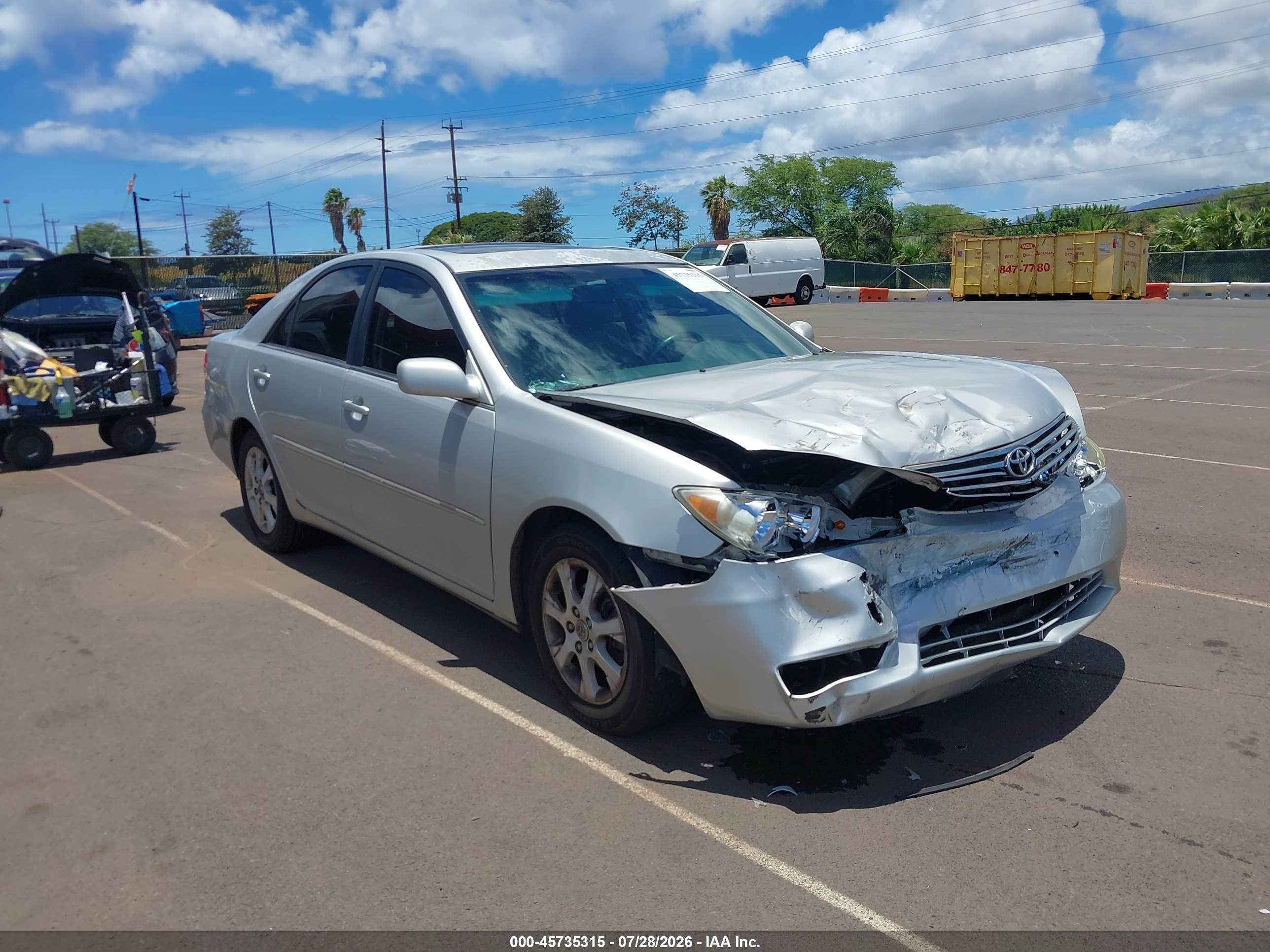 2006 Toyota Camry Xle Silver vin: 4T1BE32K16U684242