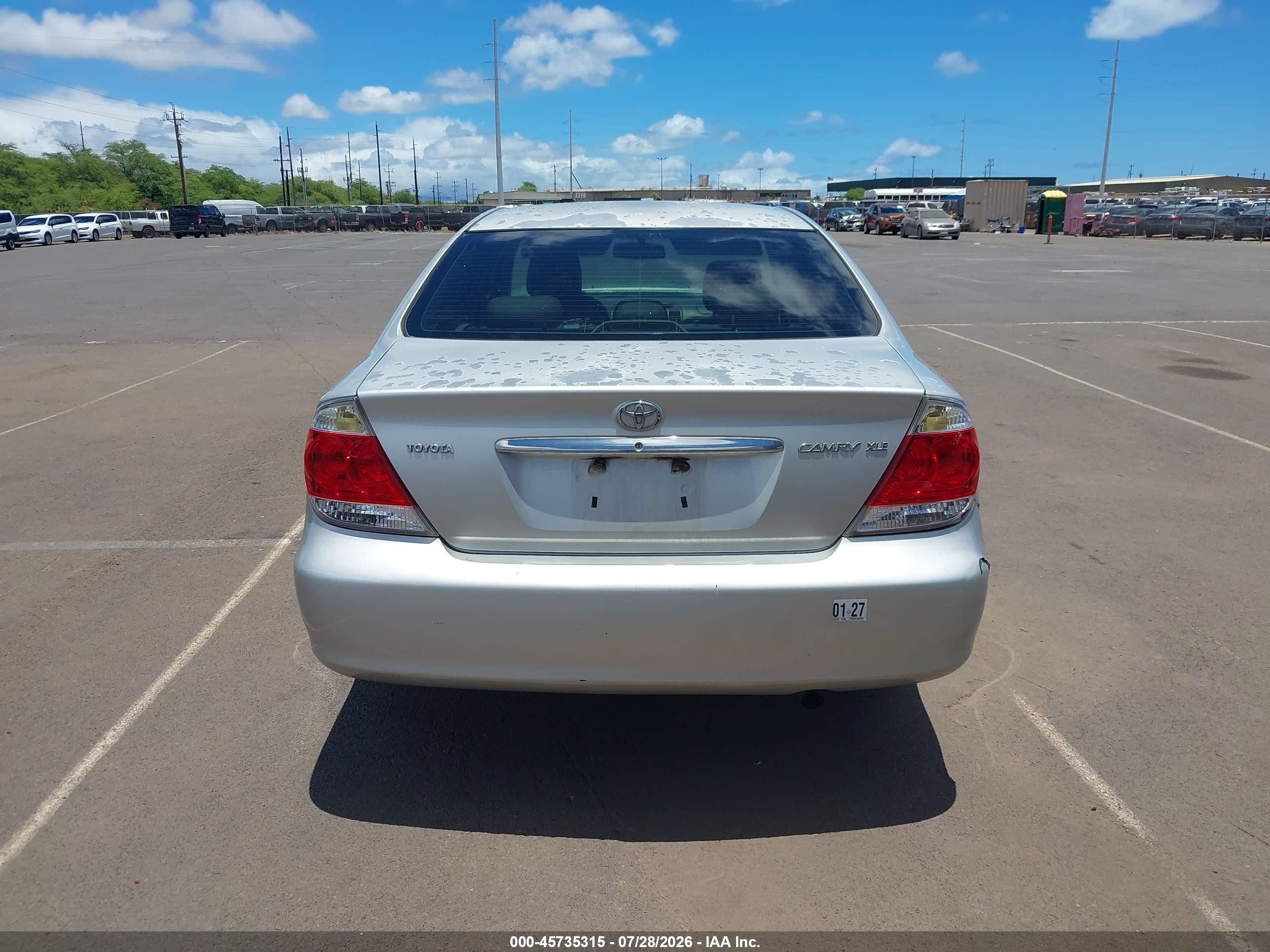 2006 Toyota Camry Xle Silver vin: 4T1BE32K16U684242