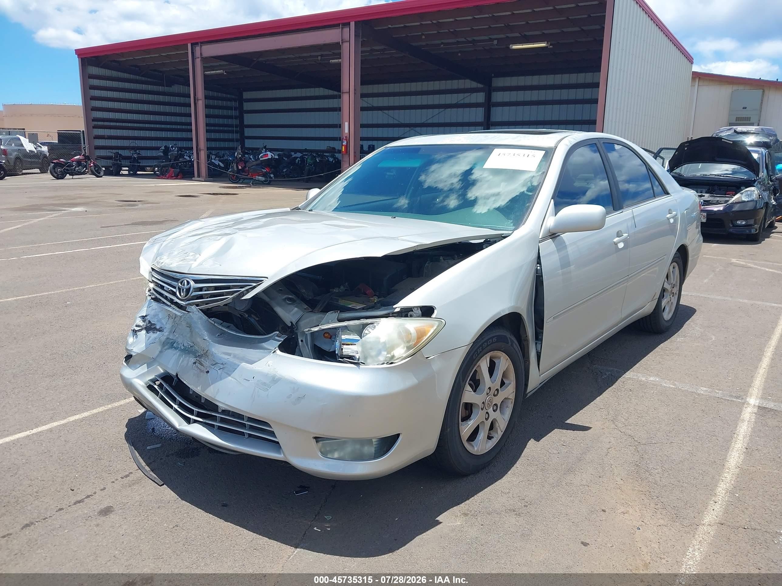2006 Toyota Camry Xle Silver vin: 4T1BE32K16U684242