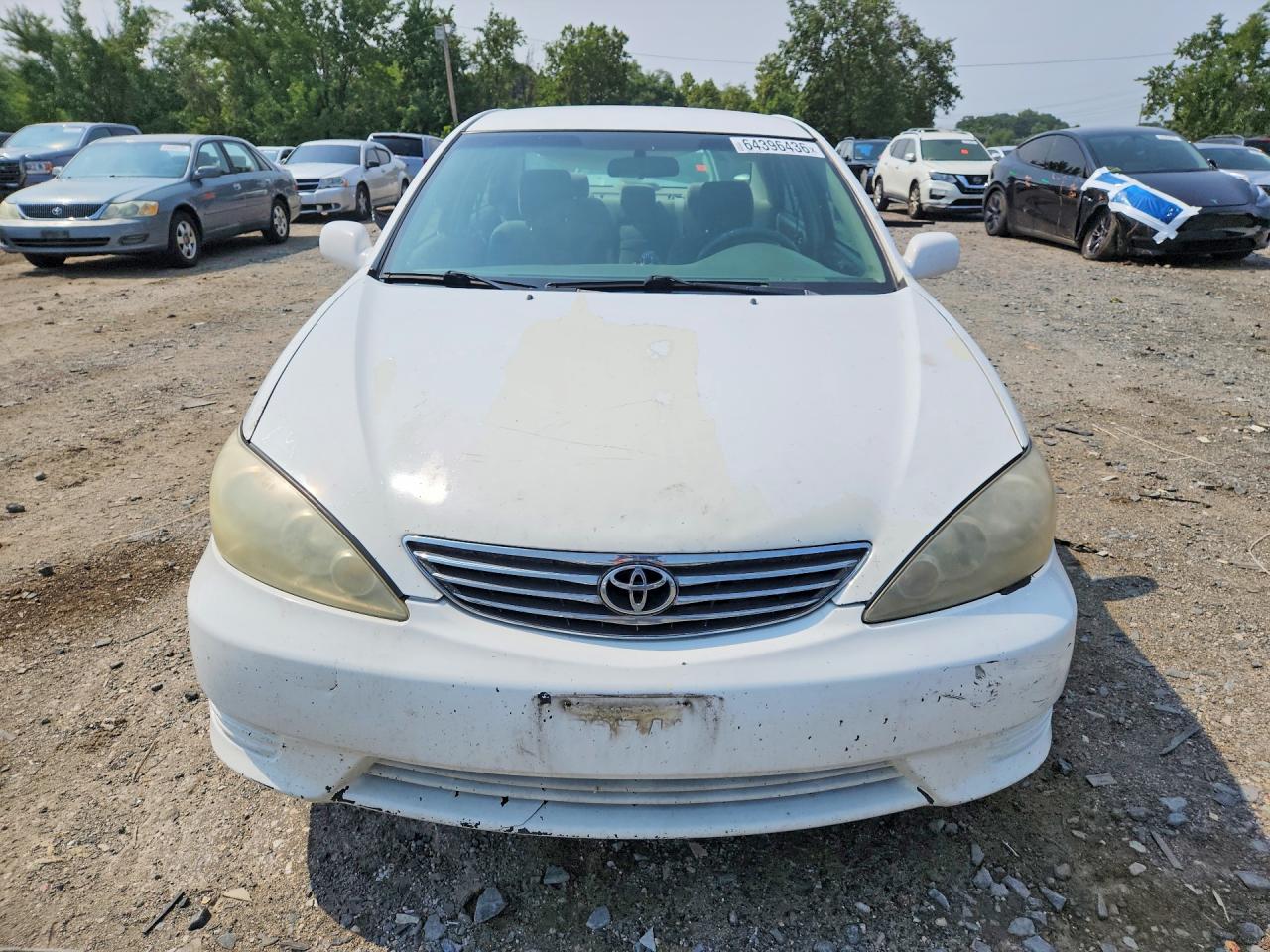 2006 Toyota Camry Le White vin: 4T1BE32K16U690221