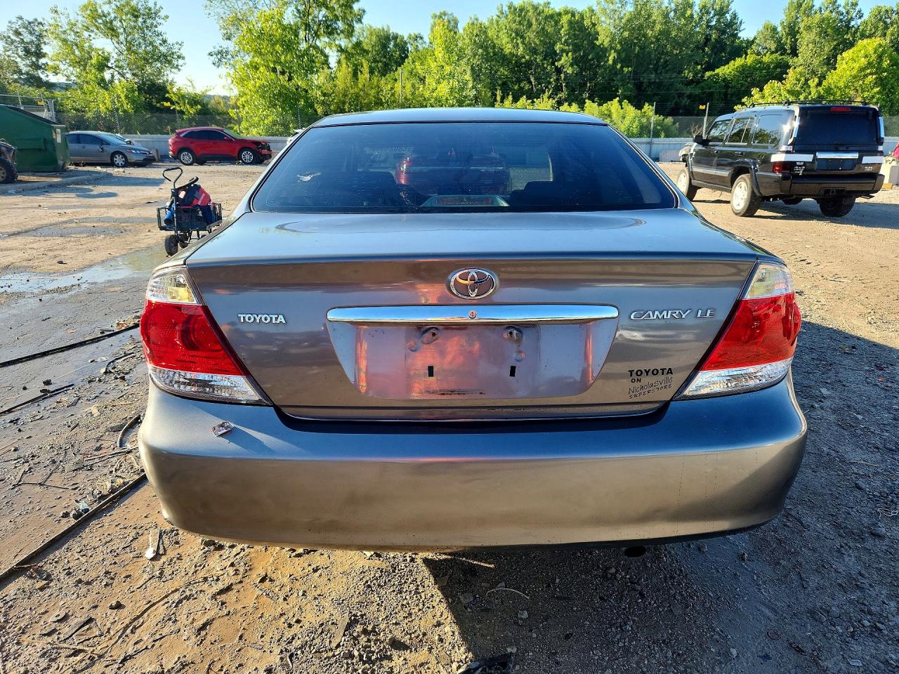 2006 Toyota Camry Le Gray vin: 4T1BE32K16U691921