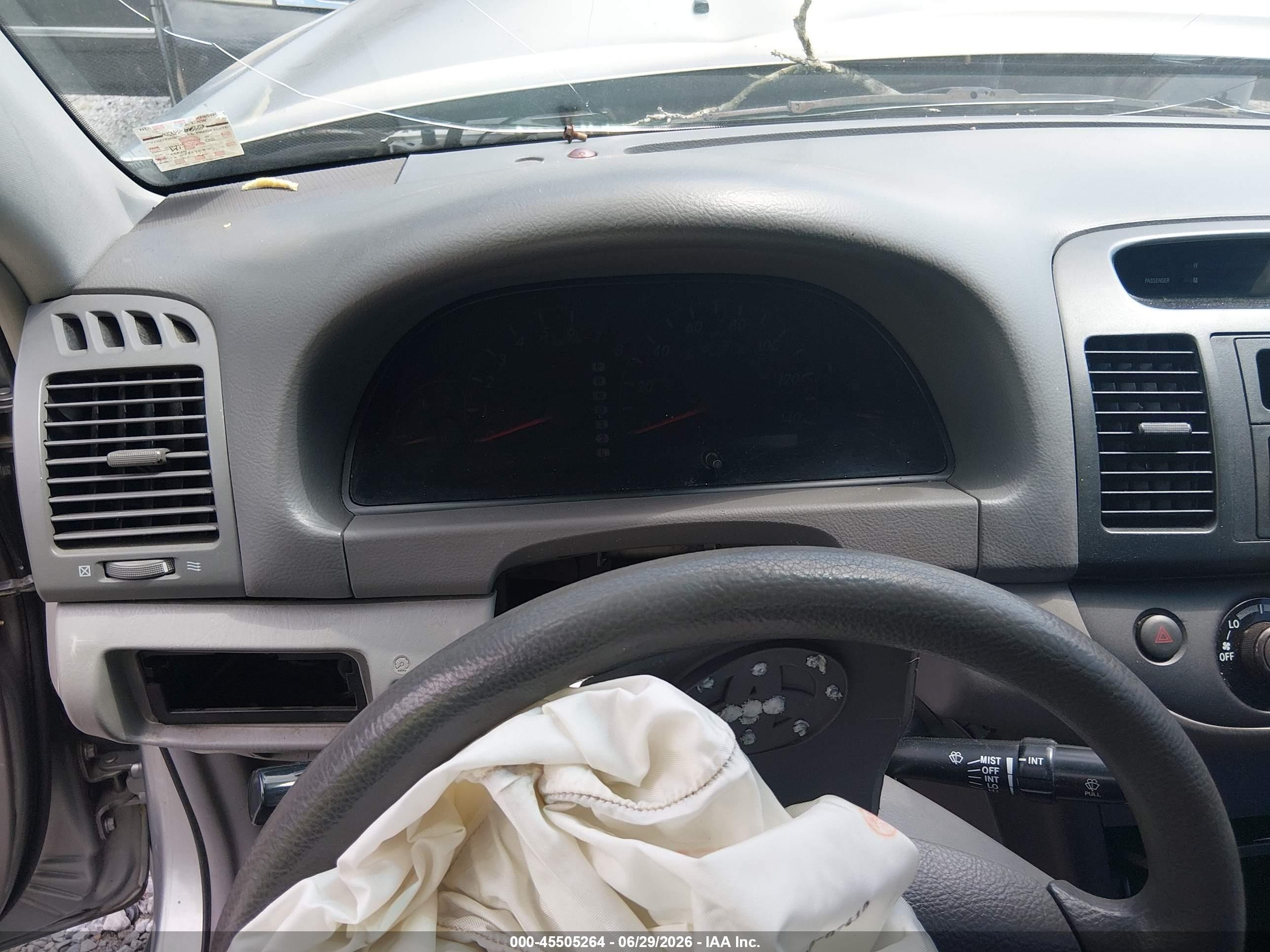 2006 Toyota Camry Le Champagne vin: 4T1BE32K16U700276