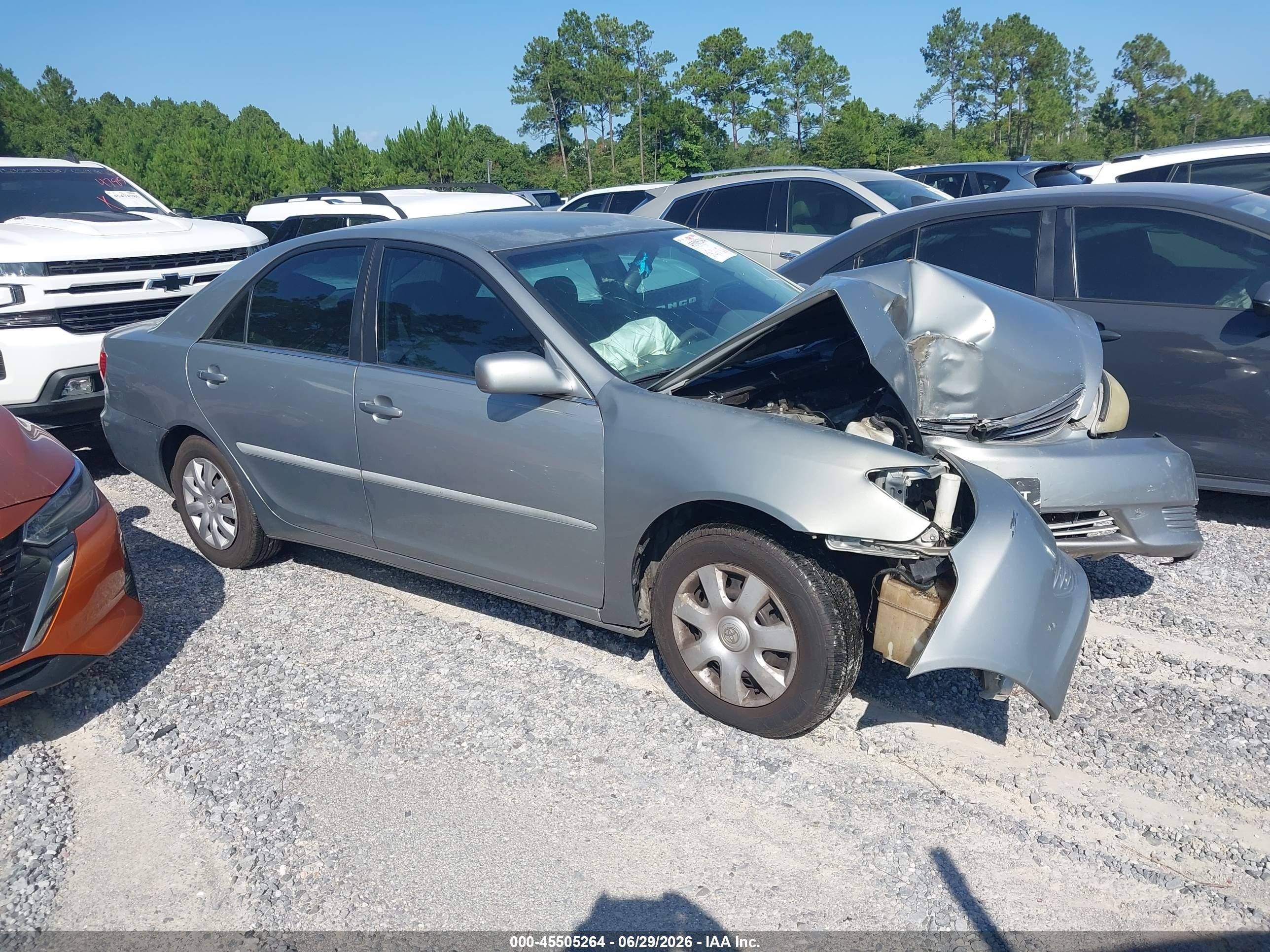 2006 Toyota Camry Le Champagne vin: 4T1BE32K16U700276