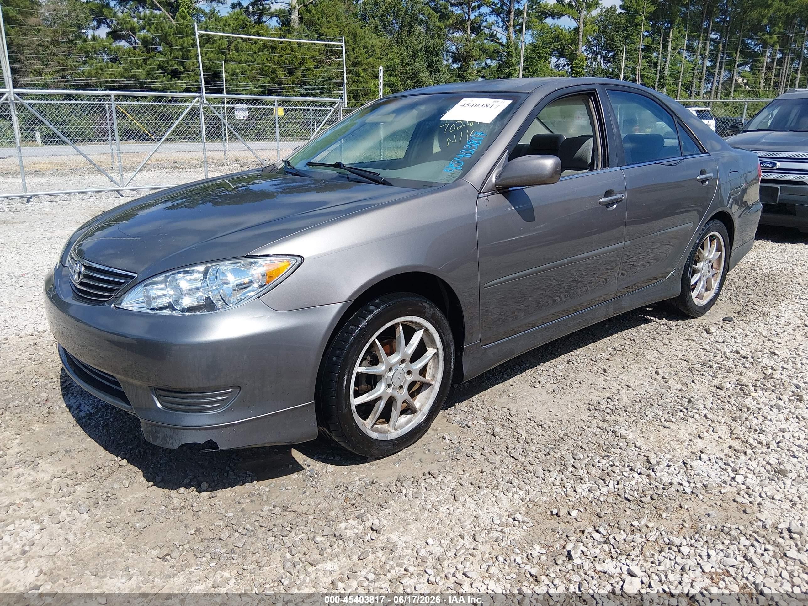 2006 Toyota Camry Std Серый vin: 4T1BE32K16U702691
