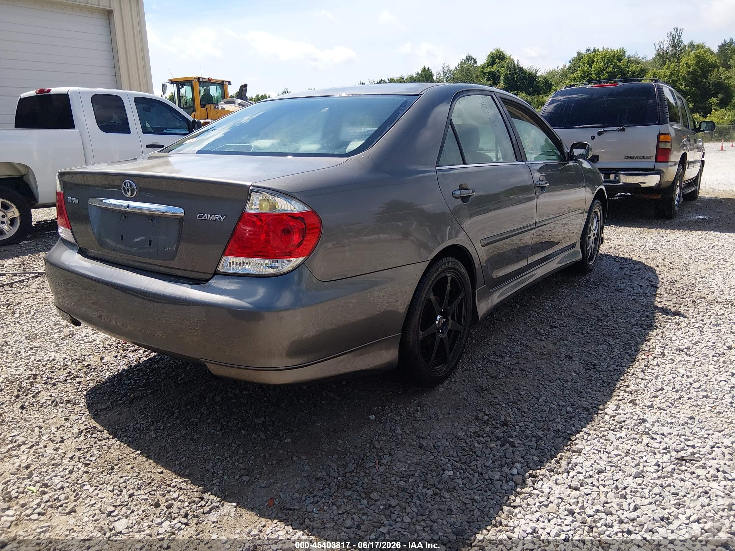 2006 Toyota Camry Std Серый vin: 4T1BE32K16U702691
