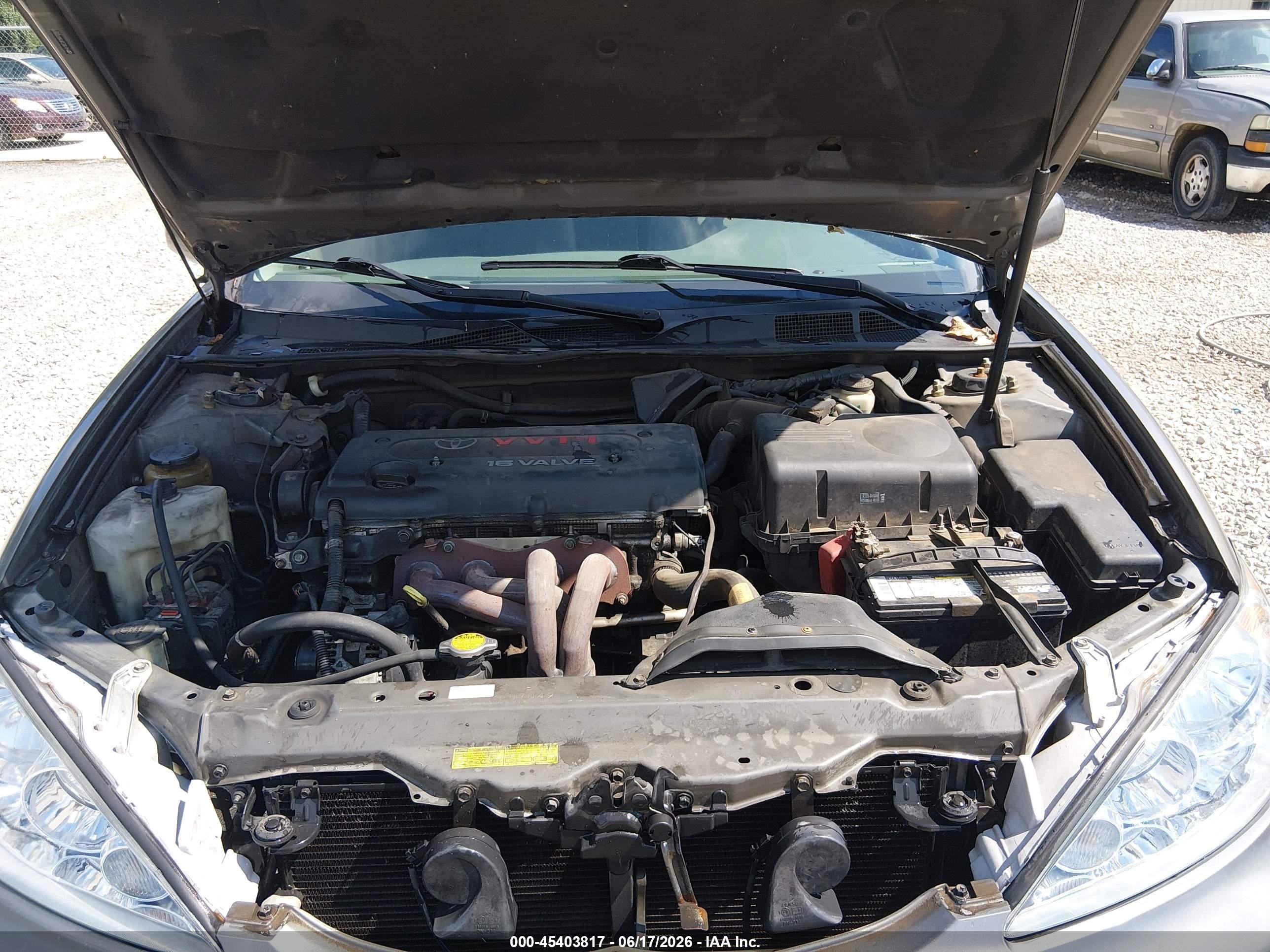 2006 Toyota Camry Std Серый vin: 4T1BE32K16U702691