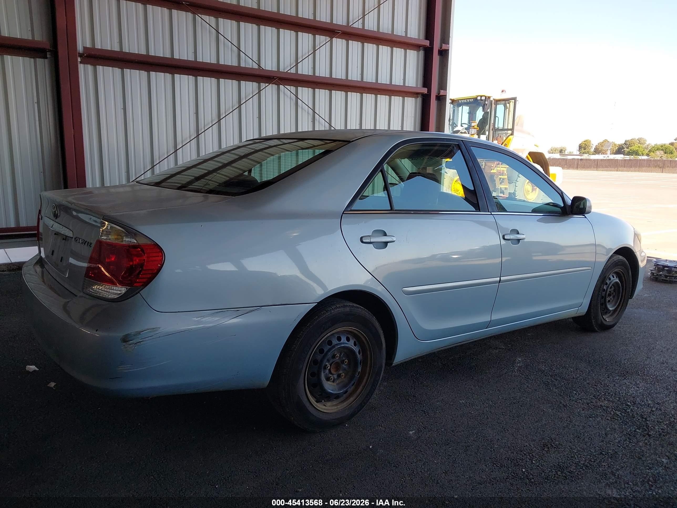 2006 Toyota Camry Le Light Blue vin: 4T1BE32K16U704747