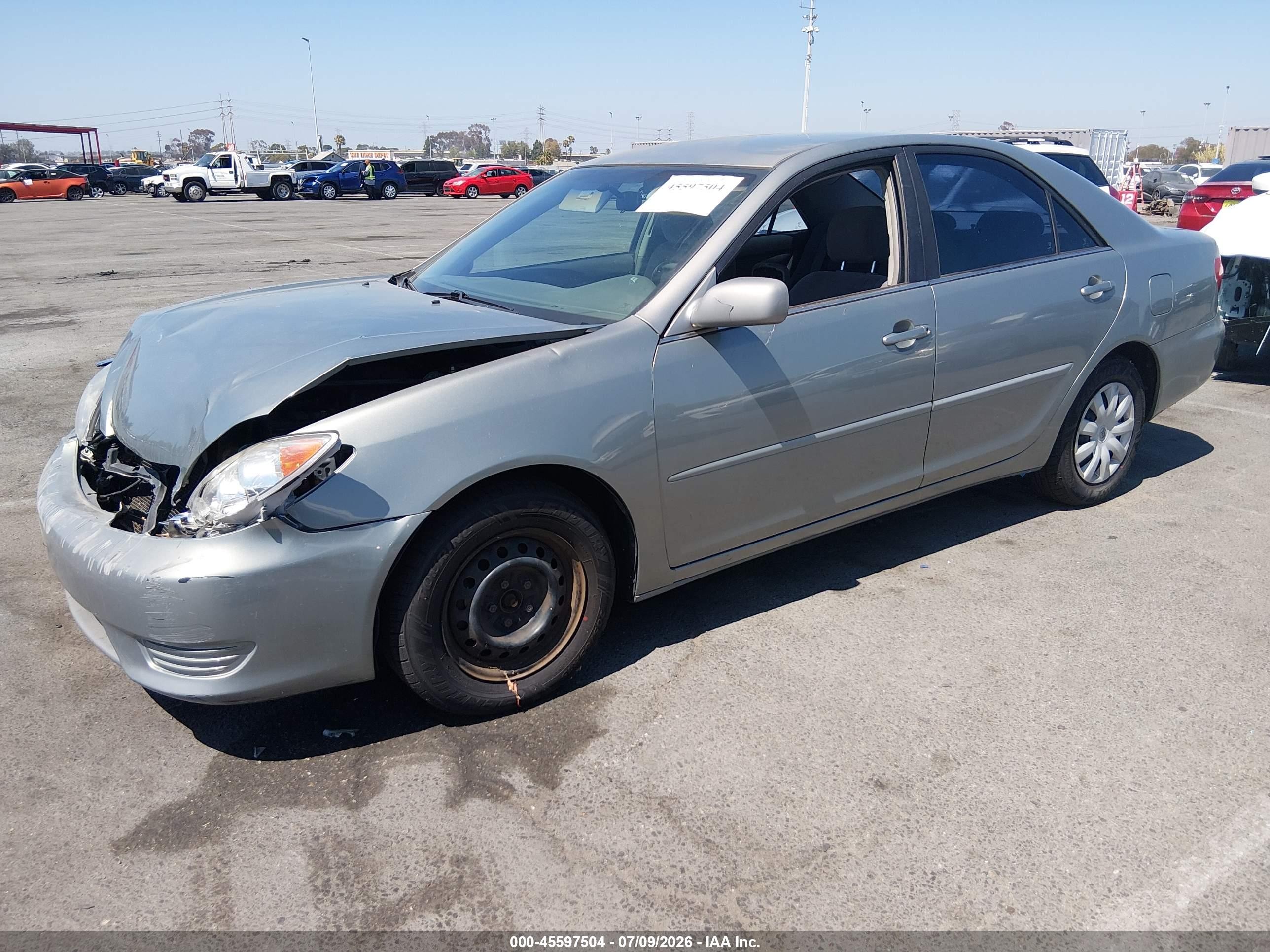 2006 Toyota Camry Le Gray vin: 4T1BE32K16U715117