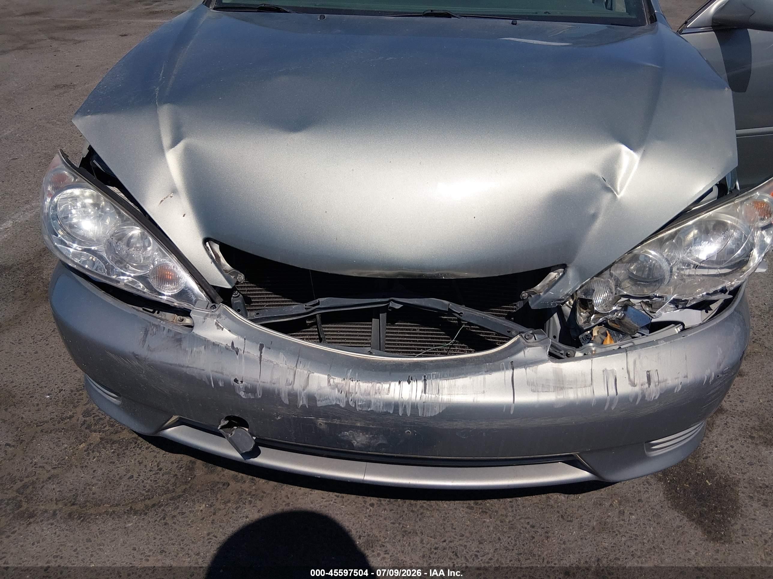 2006 Toyota Camry Le Gray vin: 4T1BE32K16U715117