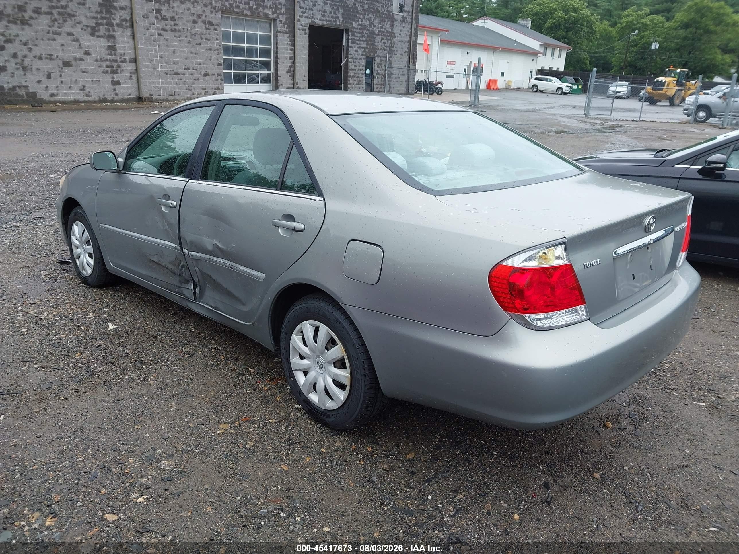 2006 Toyota Camry Le Gray vin: 4T1BE32K16U715330