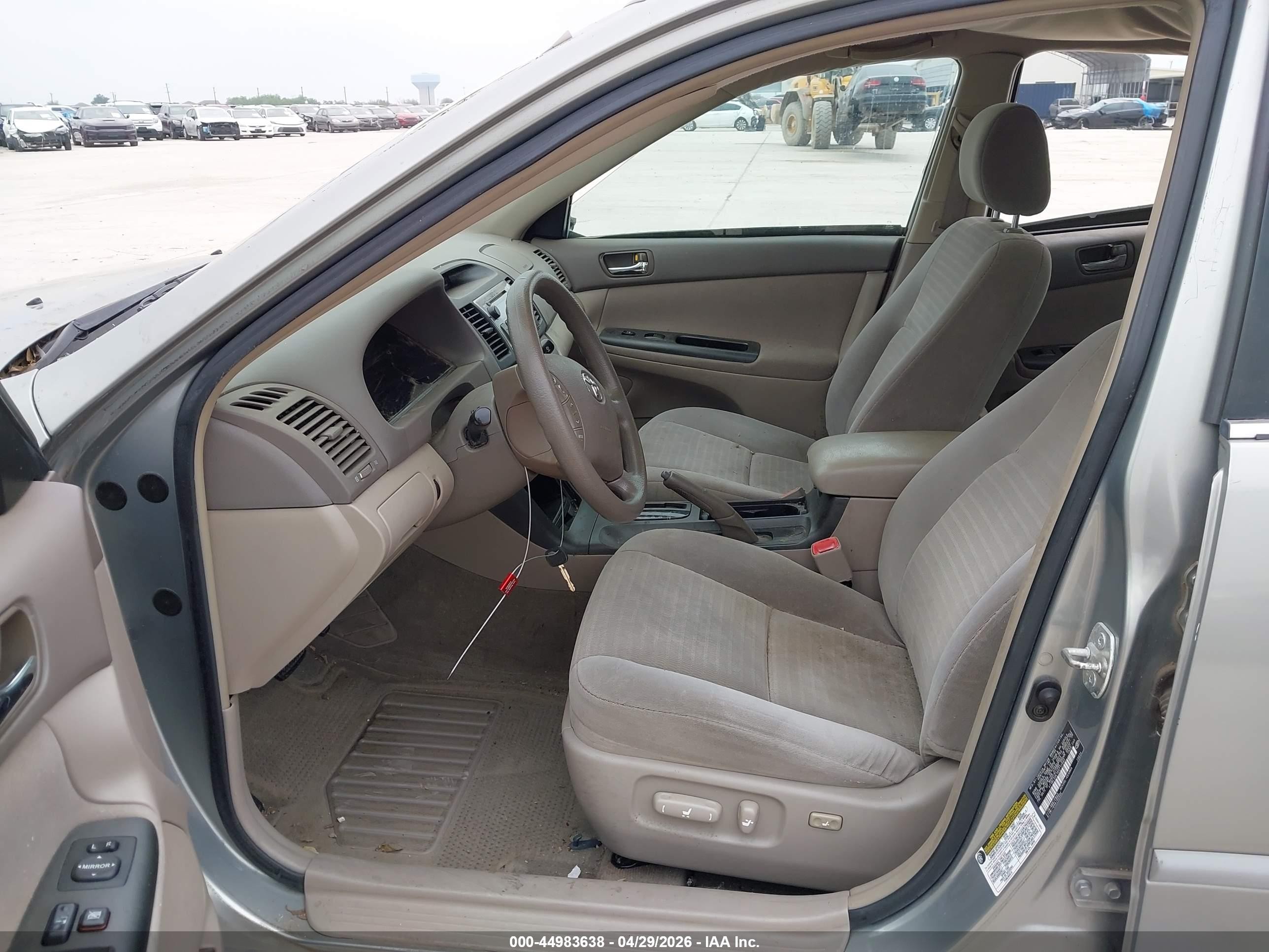 2006 Toyota Camry Le Silver vin: 4T1BE32K16U717093