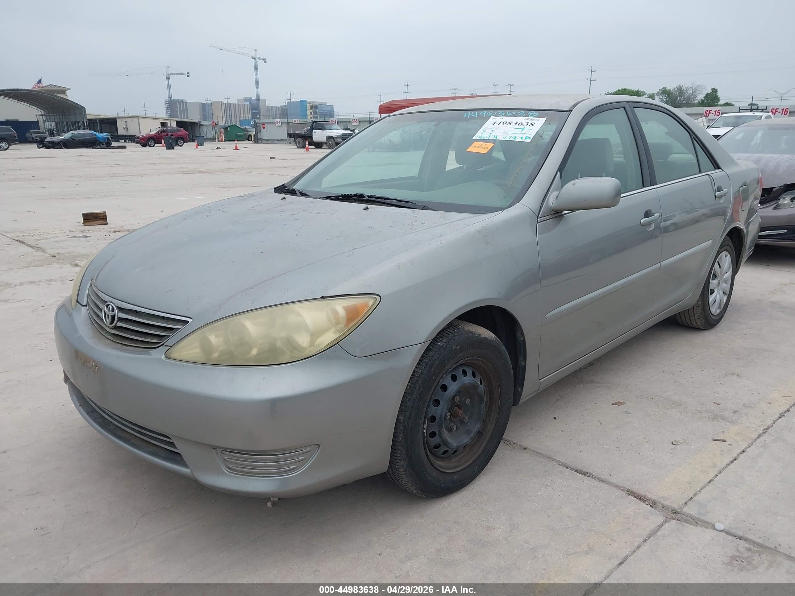 2006 Toyota Camry Le Silver vin: 4T1BE32K16U717093