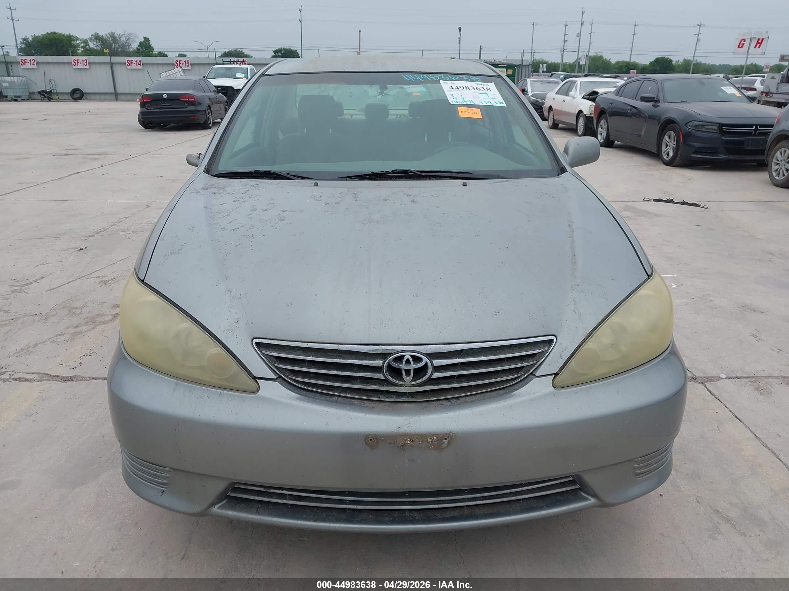 2006 Toyota Camry Le Silver vin: 4T1BE32K16U717093