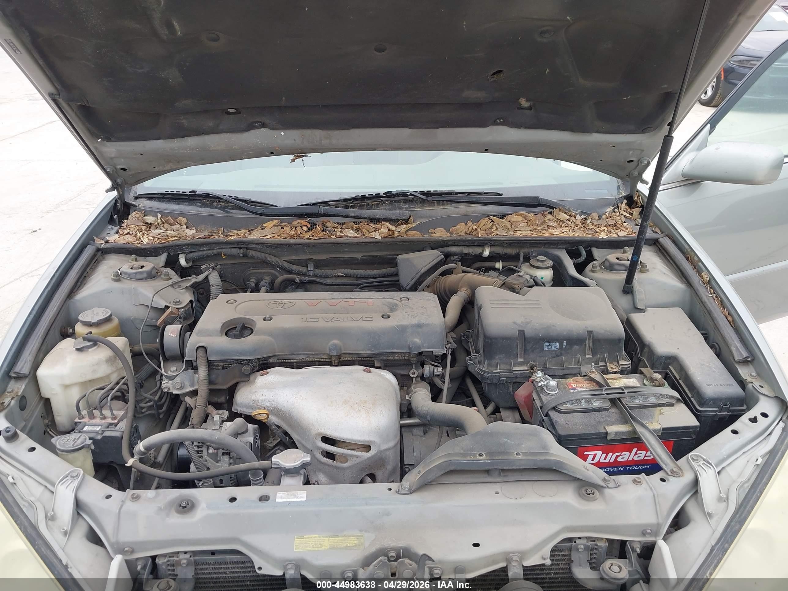 2006 Toyota Camry Le Silver vin: 4T1BE32K16U717093