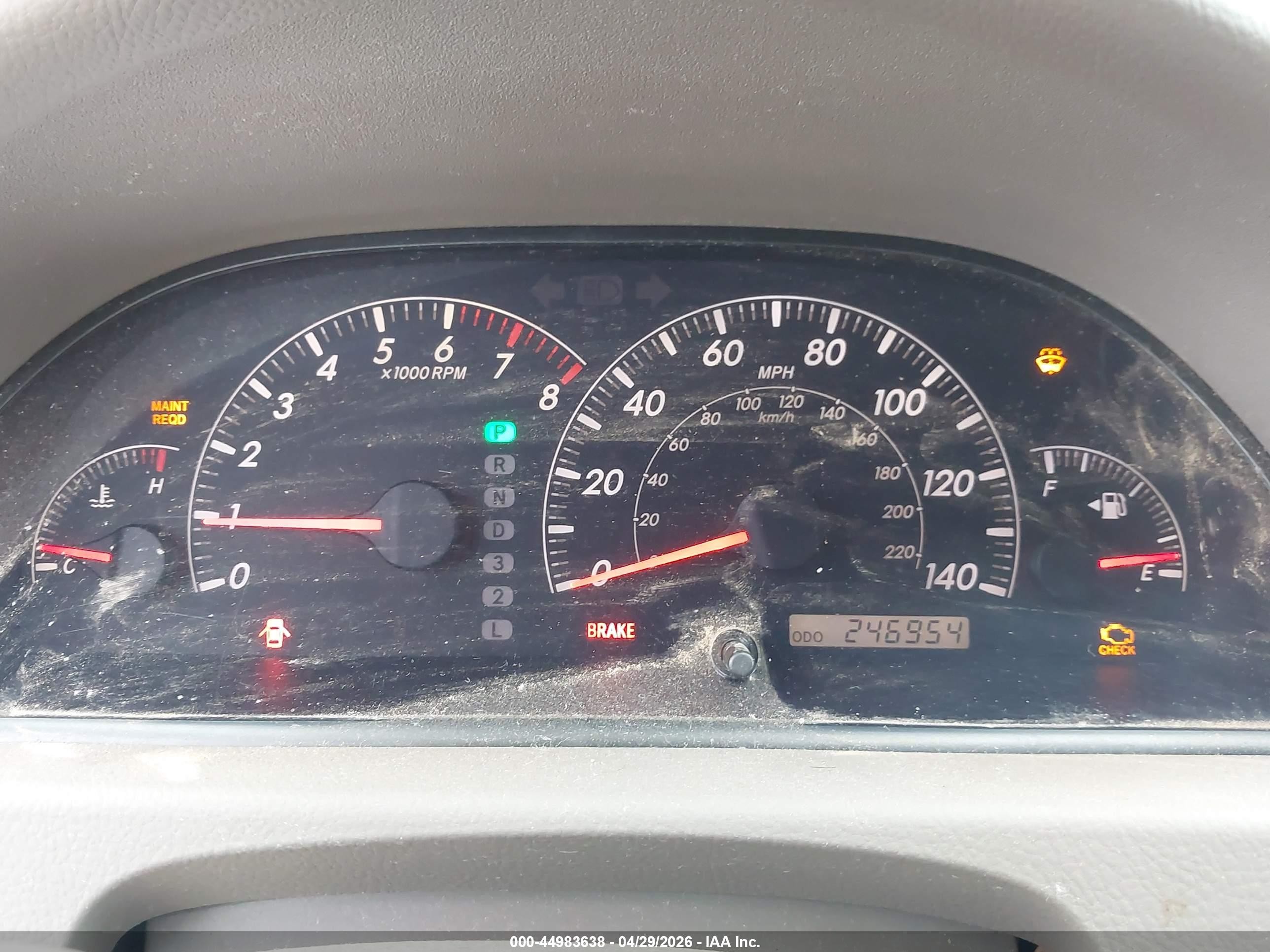 2006 Toyota Camry Le Silver vin: 4T1BE32K16U717093
