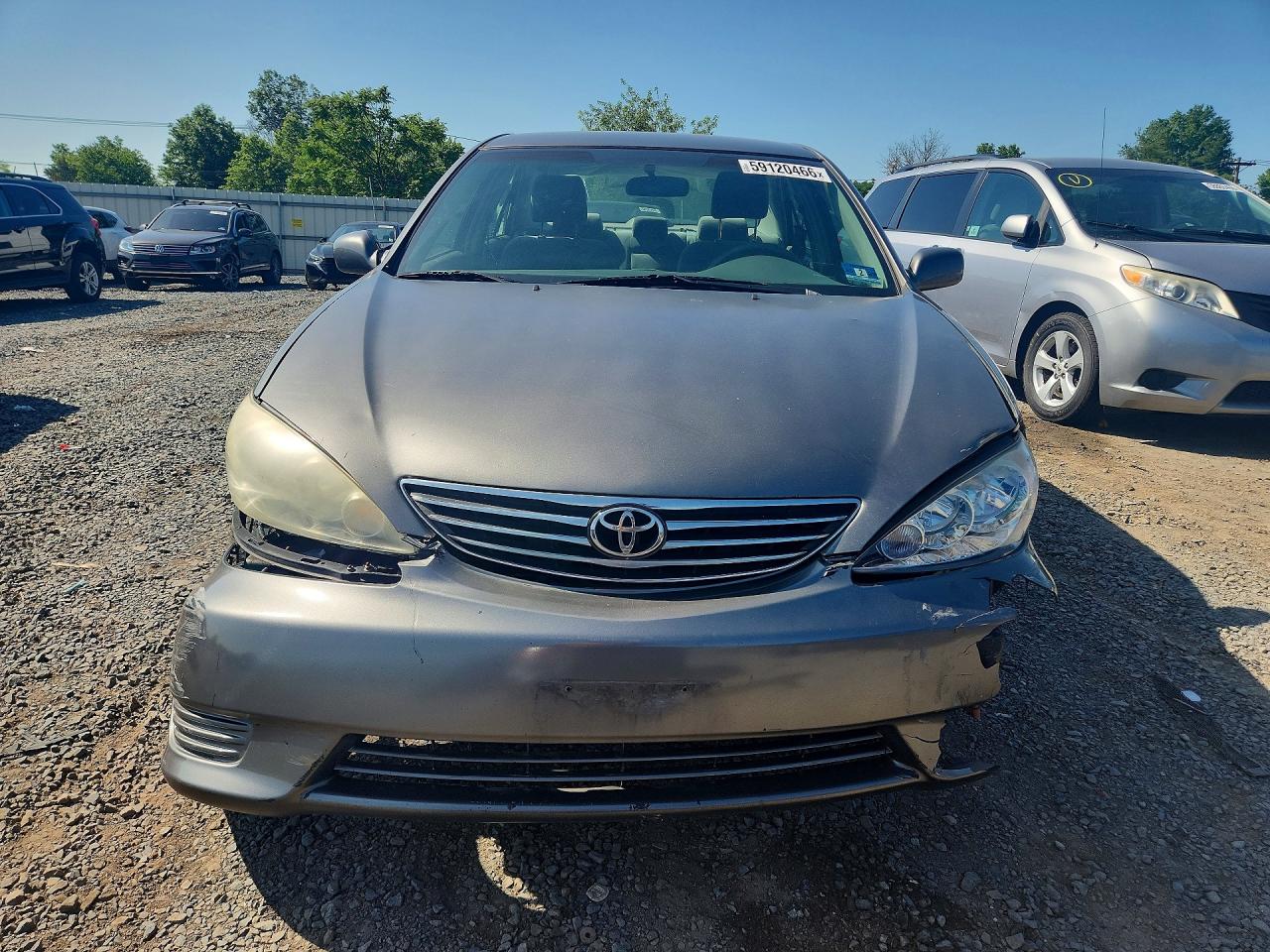 2006 Toyota Camry Le Gray vin: 4T1BE32K16U722603