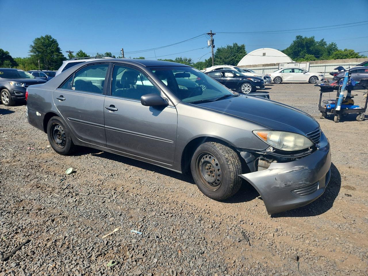 2006 Toyota Camry Le Gray vin: 4T1BE32K16U722603