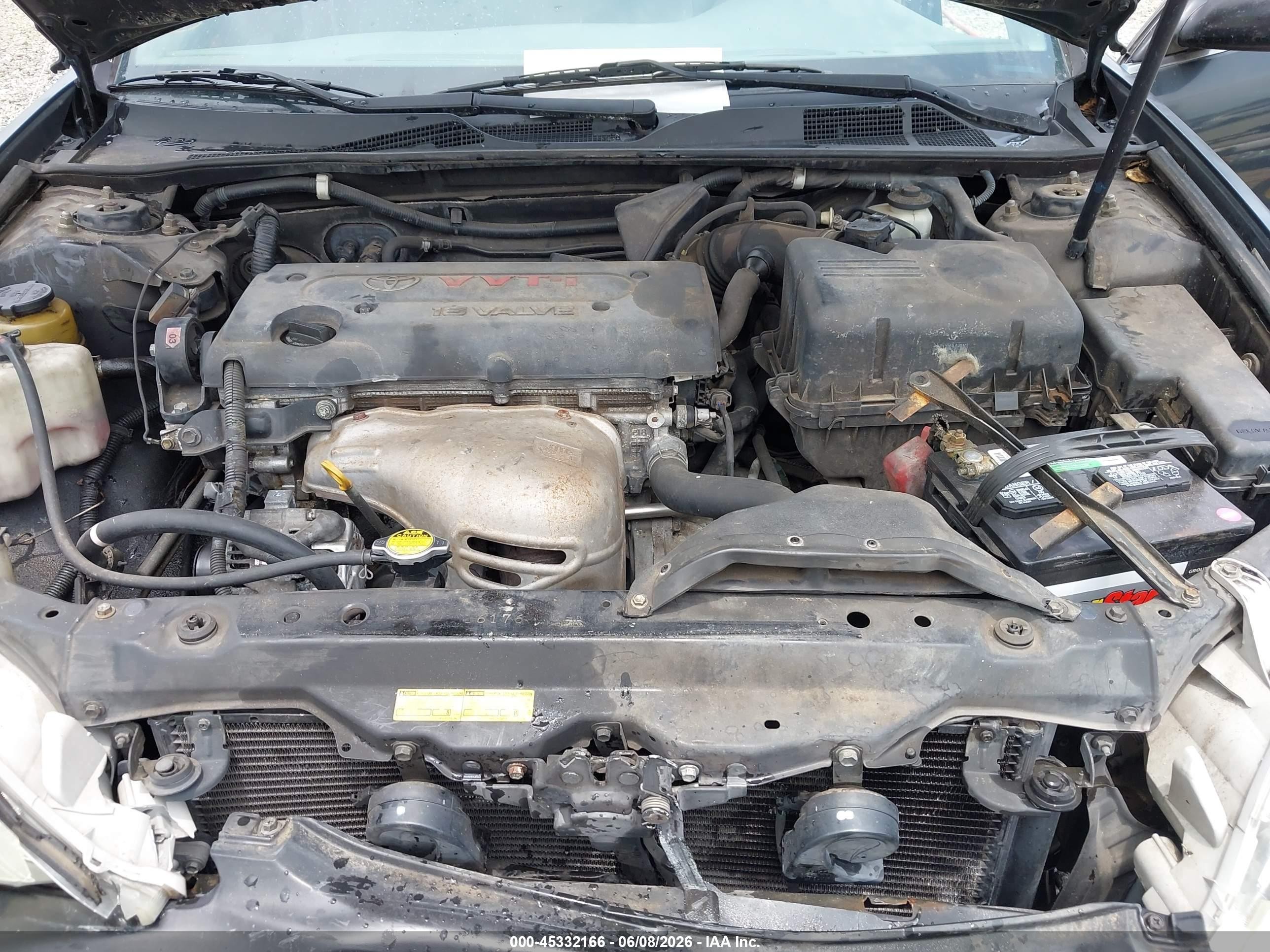 2002 Toyota Camry Le Black vin: 4T1BE32K22U005105