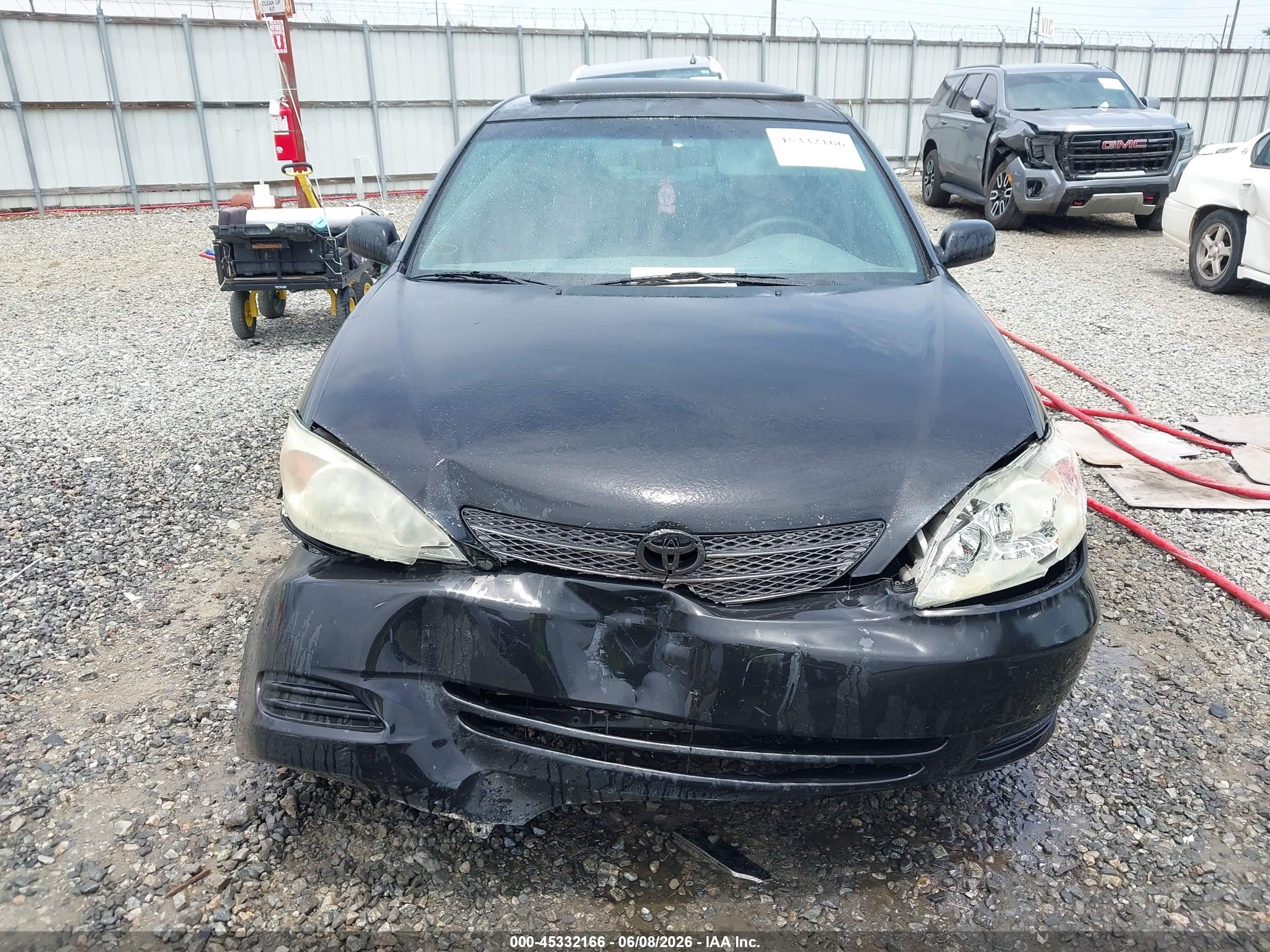 2002 Toyota Camry Le Black vin: 4T1BE32K22U005105