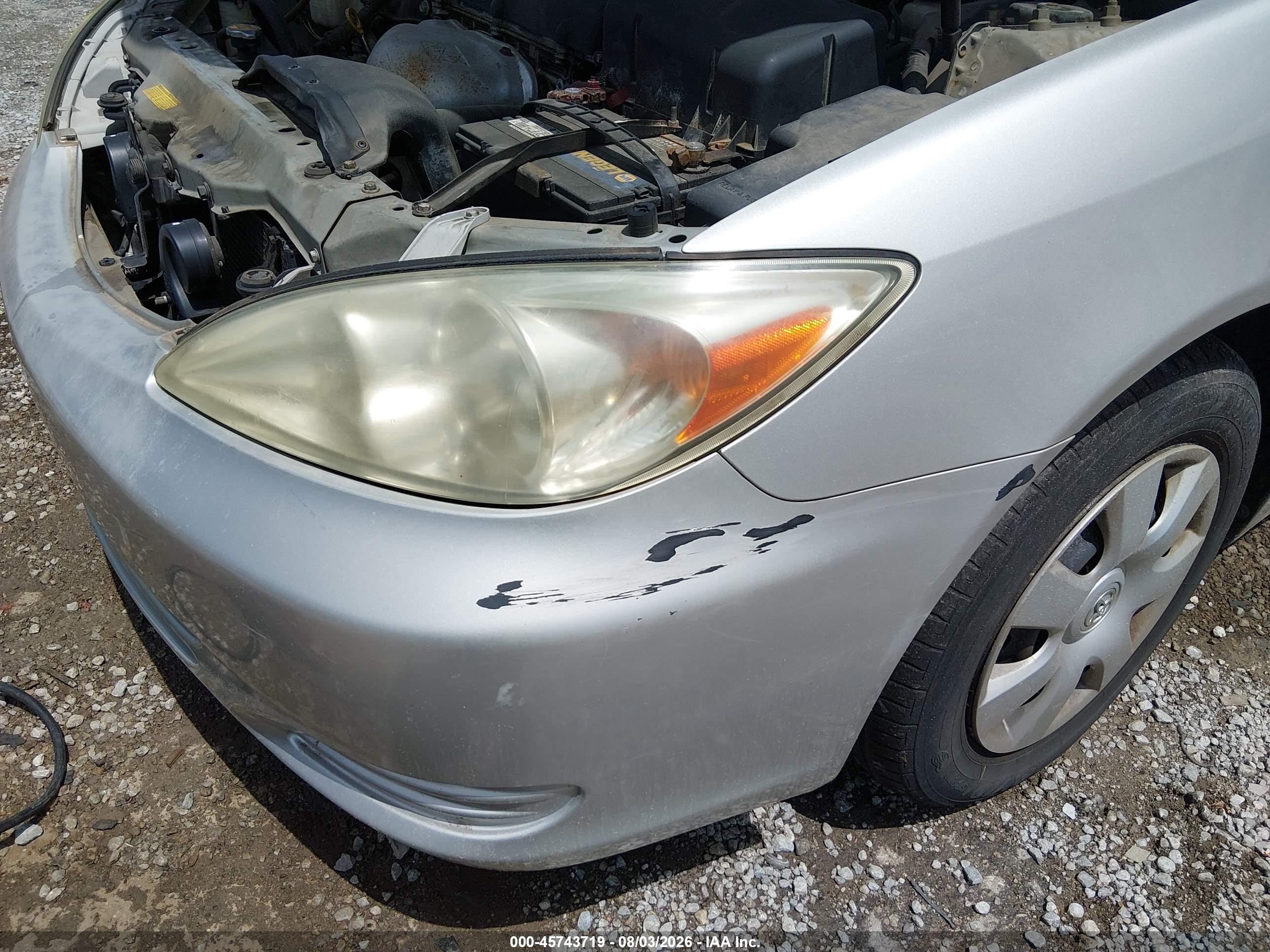 2002 Toyota Camry Le Серебряный vin: 4T1BE32K22U005363