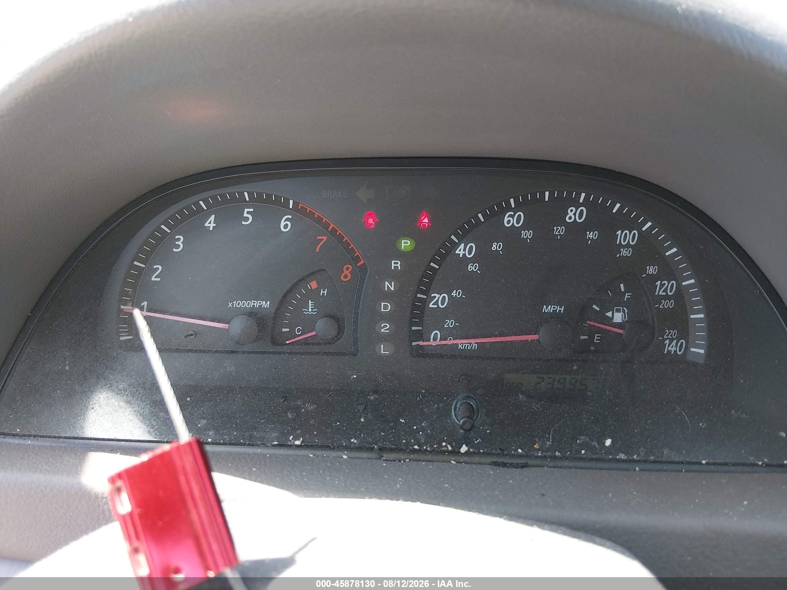 2002 Toyota Camry Le Silver vin: 4T1BE32K22U028013
