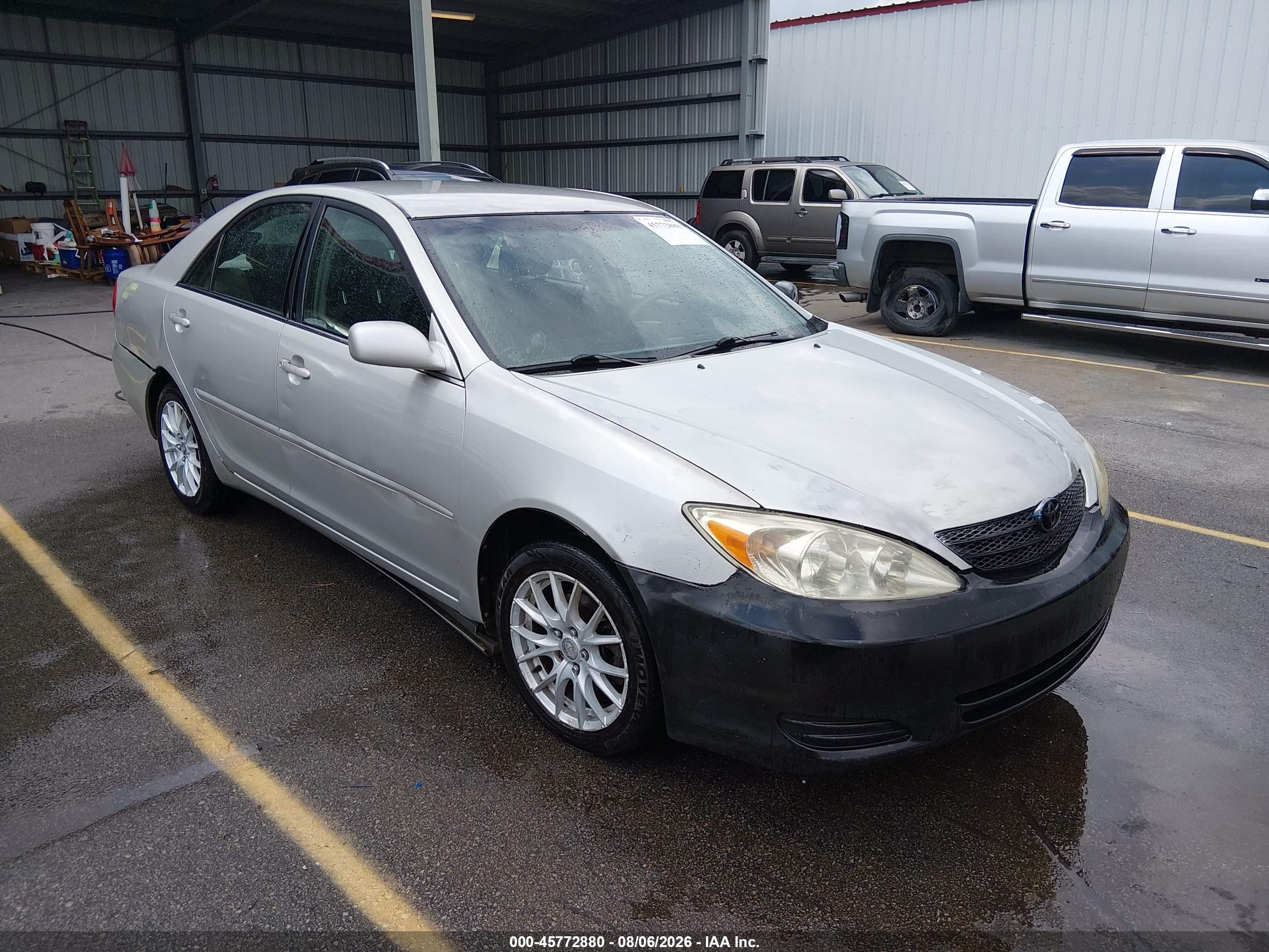 2002 Toyota Camry Le Silver vin: 4T1BE32K22U071900