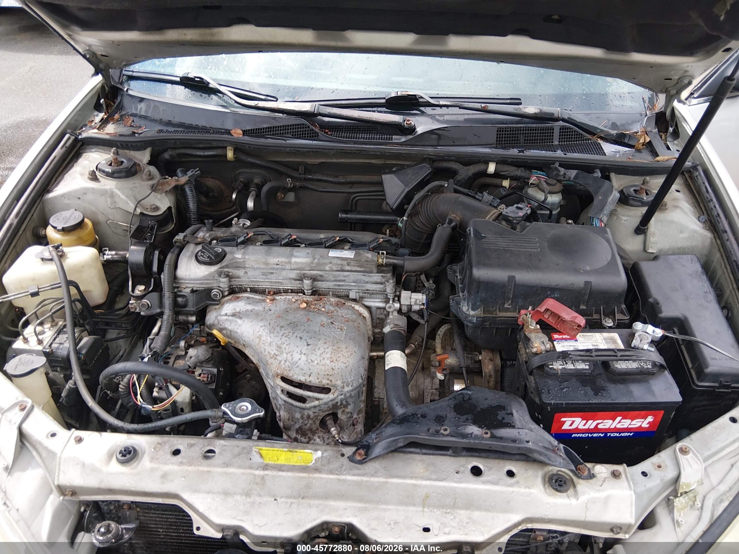 2002 Toyota Camry Le Silver vin: 4T1BE32K22U071900