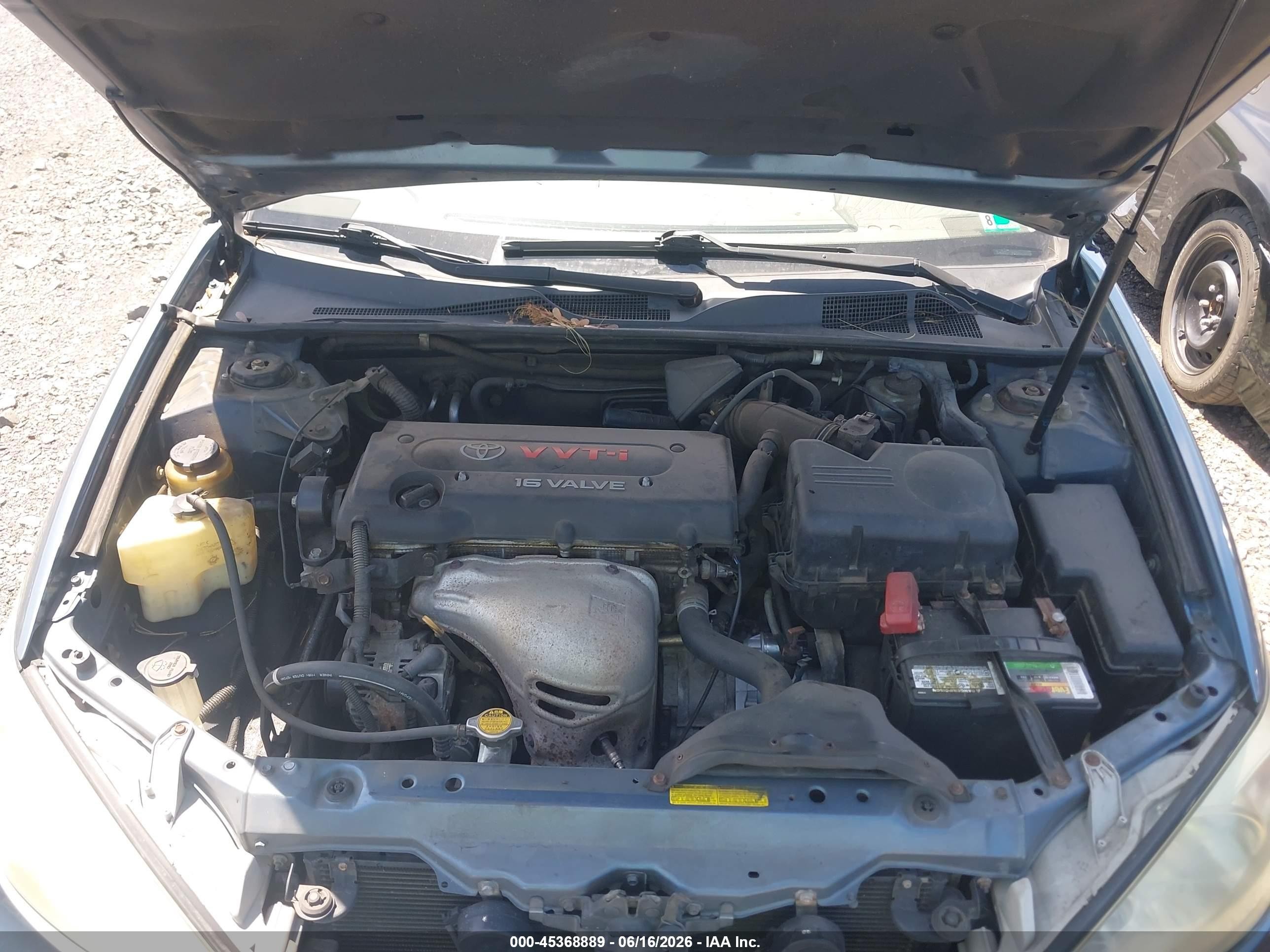 2002 Toyota Camry Le Blue vin: 4T1BE32K22U516118