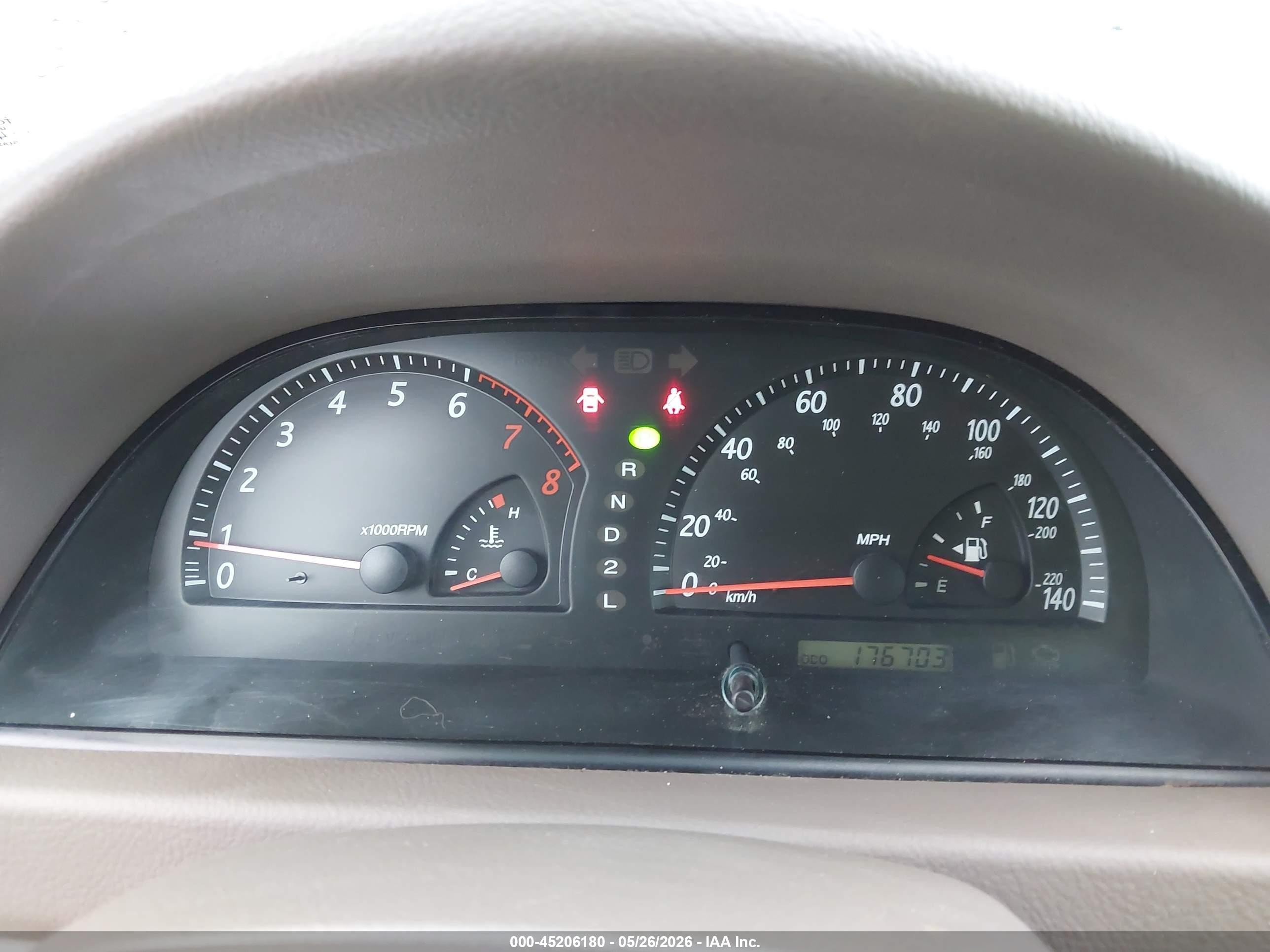 2002 Toyota Camry Le Green vin: 4T1BE32K22U555503