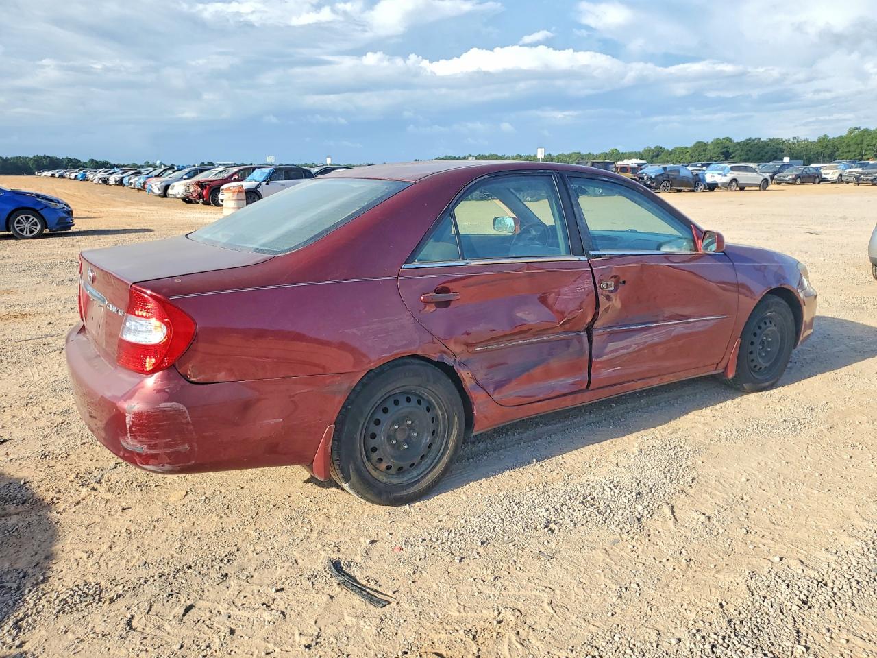 2003 Toyota Camry Xle Бордовый vin: 4T1BE32K23U134821