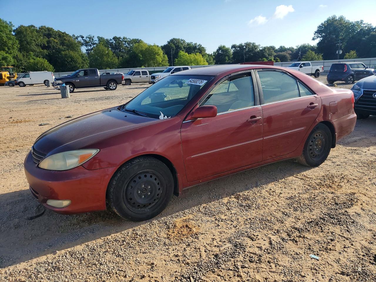 2003 Toyota Camry Xle Бордовый vin: 4T1BE32K23U134821