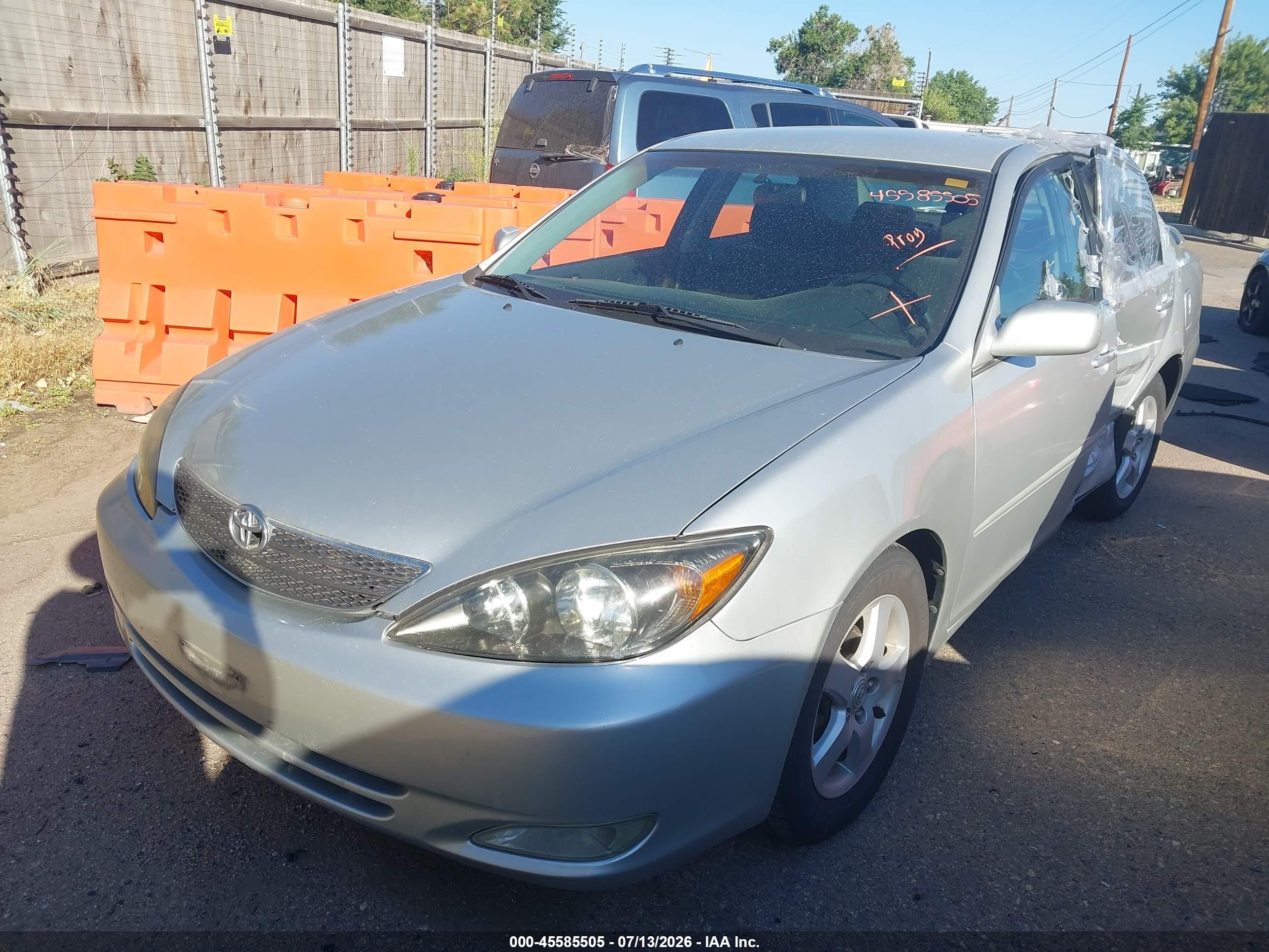 2003 Toyota Camry Se Серебряный vin: 4T1BE32K23U168435