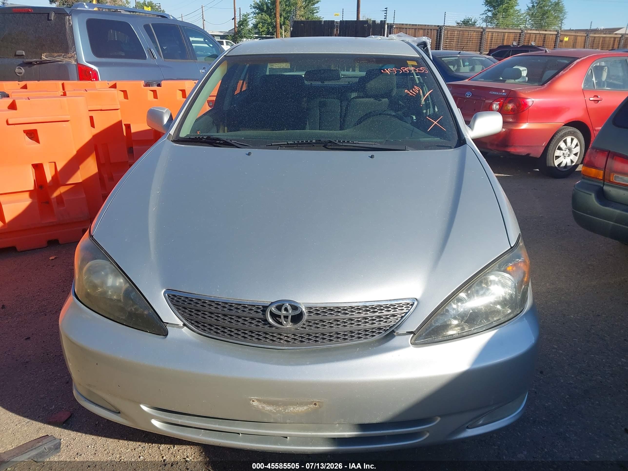 2003 Toyota Camry Se Серебряный vin: 4T1BE32K23U168435