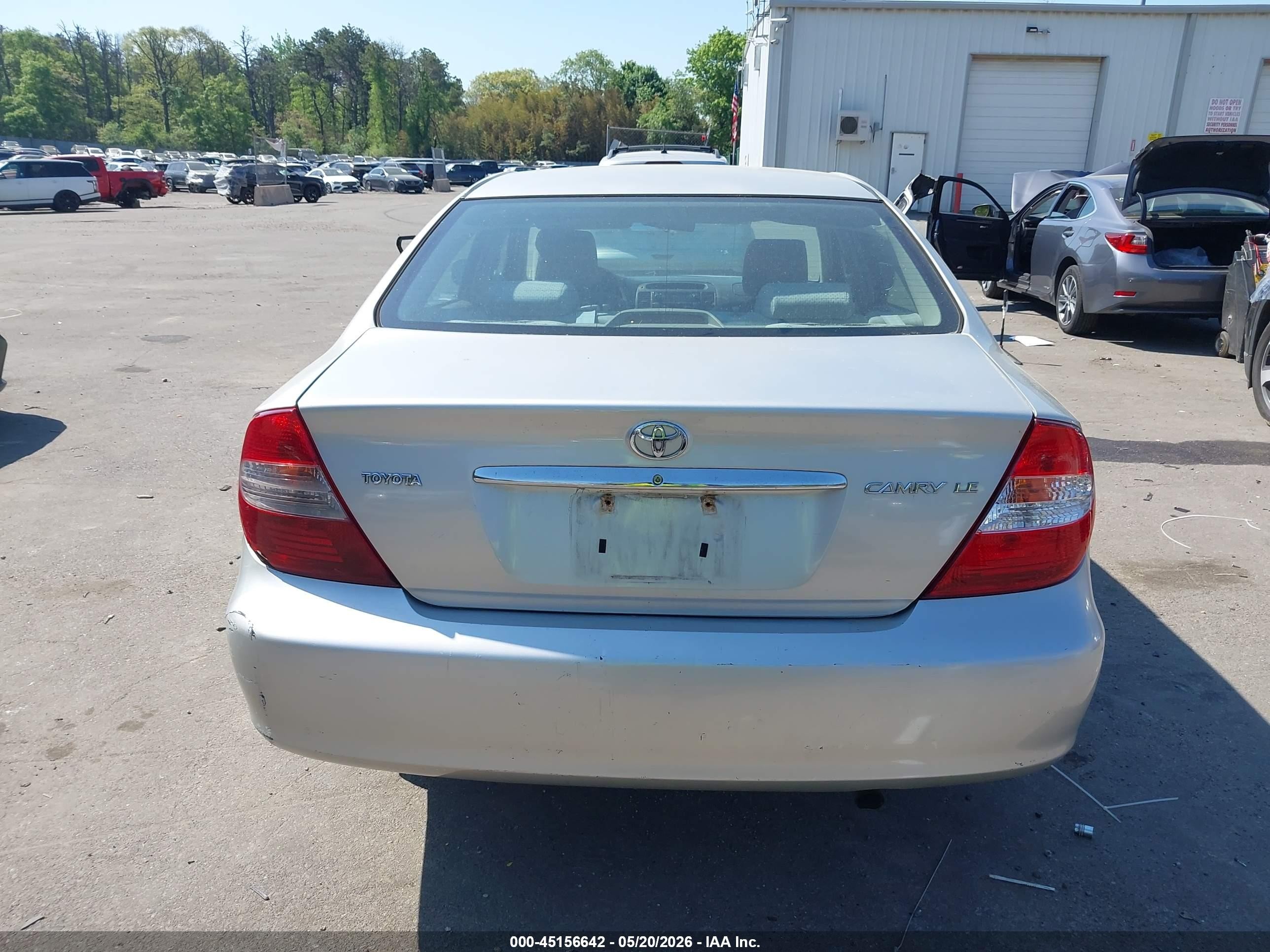 2003 Toyota Camry Le Серебряный vin: 4T1BE32K23U222526