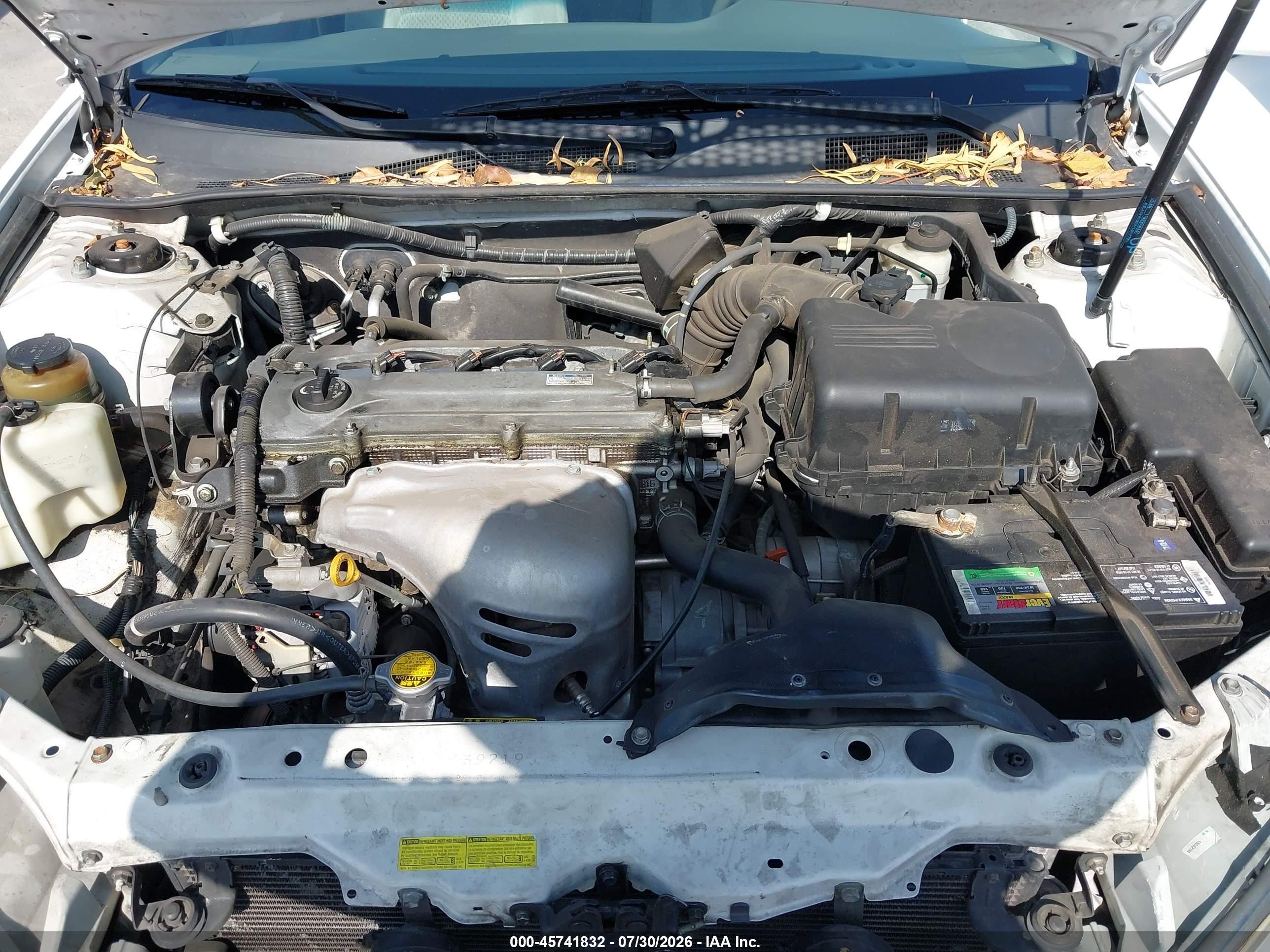 2003 Toyota Camry Le White vin: 4T1BE32K23U244591
