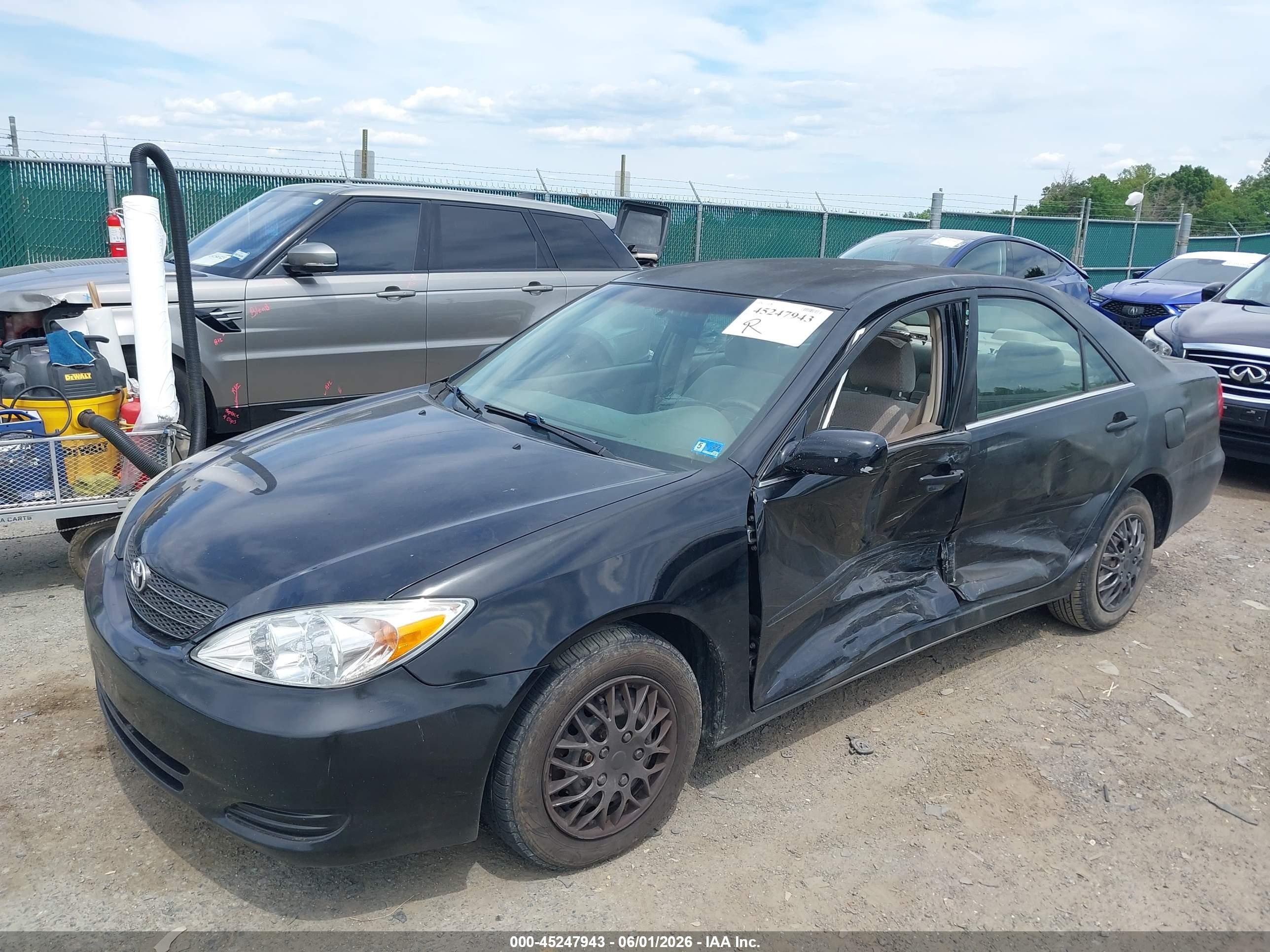 2003 Toyota Camry Le Black vin: 4T1BE32K23U260385