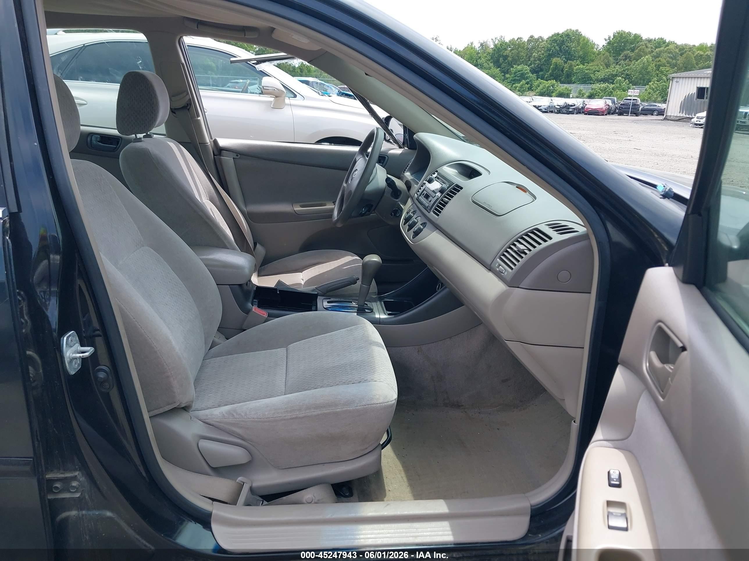 2003 Toyota Camry Le Black vin: 4T1BE32K23U260385