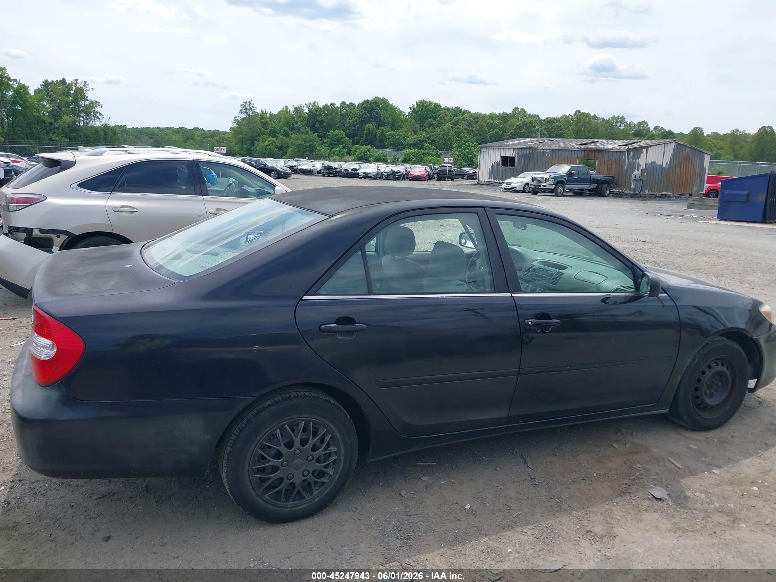 2003 Toyota Camry Le Black vin: 4T1BE32K23U260385