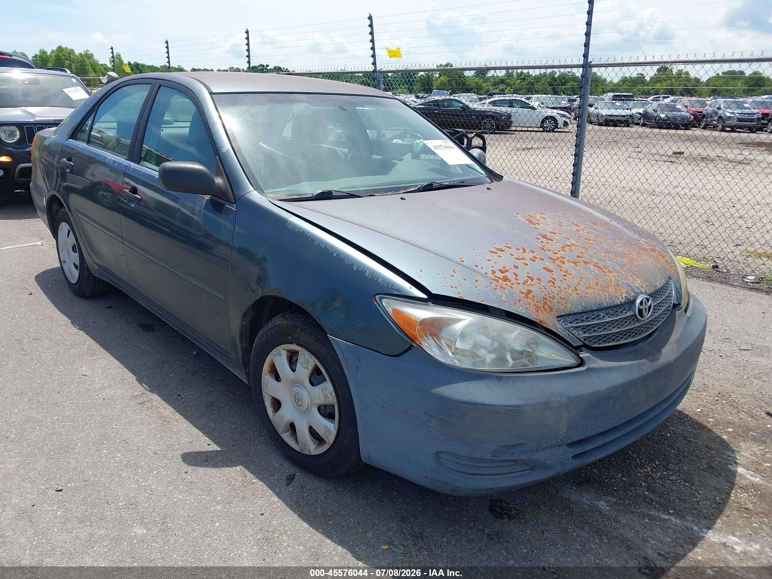 2003 Toyota Camry Le Gray vin: 4T1BE32K23U663475