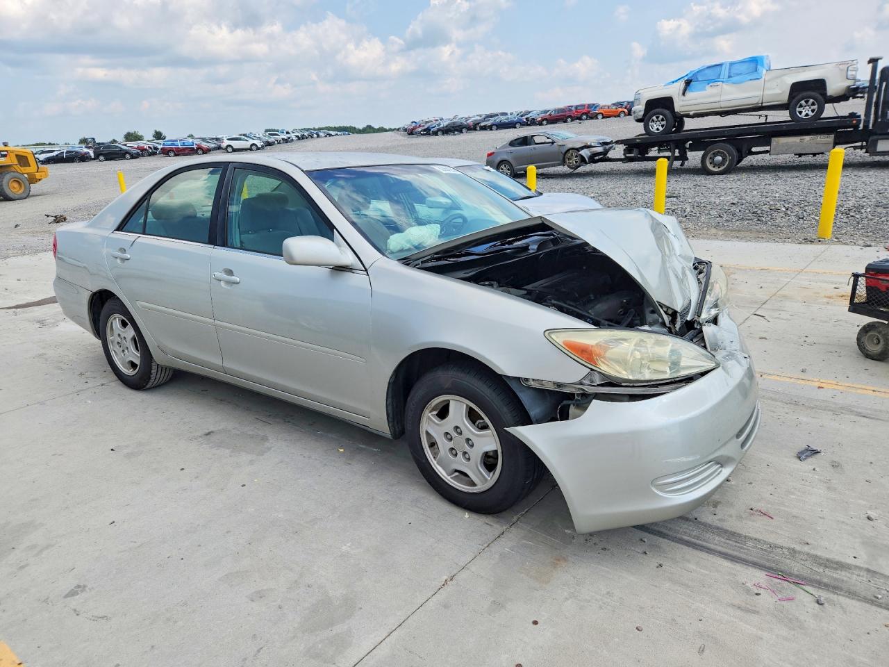 2003 Toyota Camry Le Silver vin: 4T1BE32K23U688487