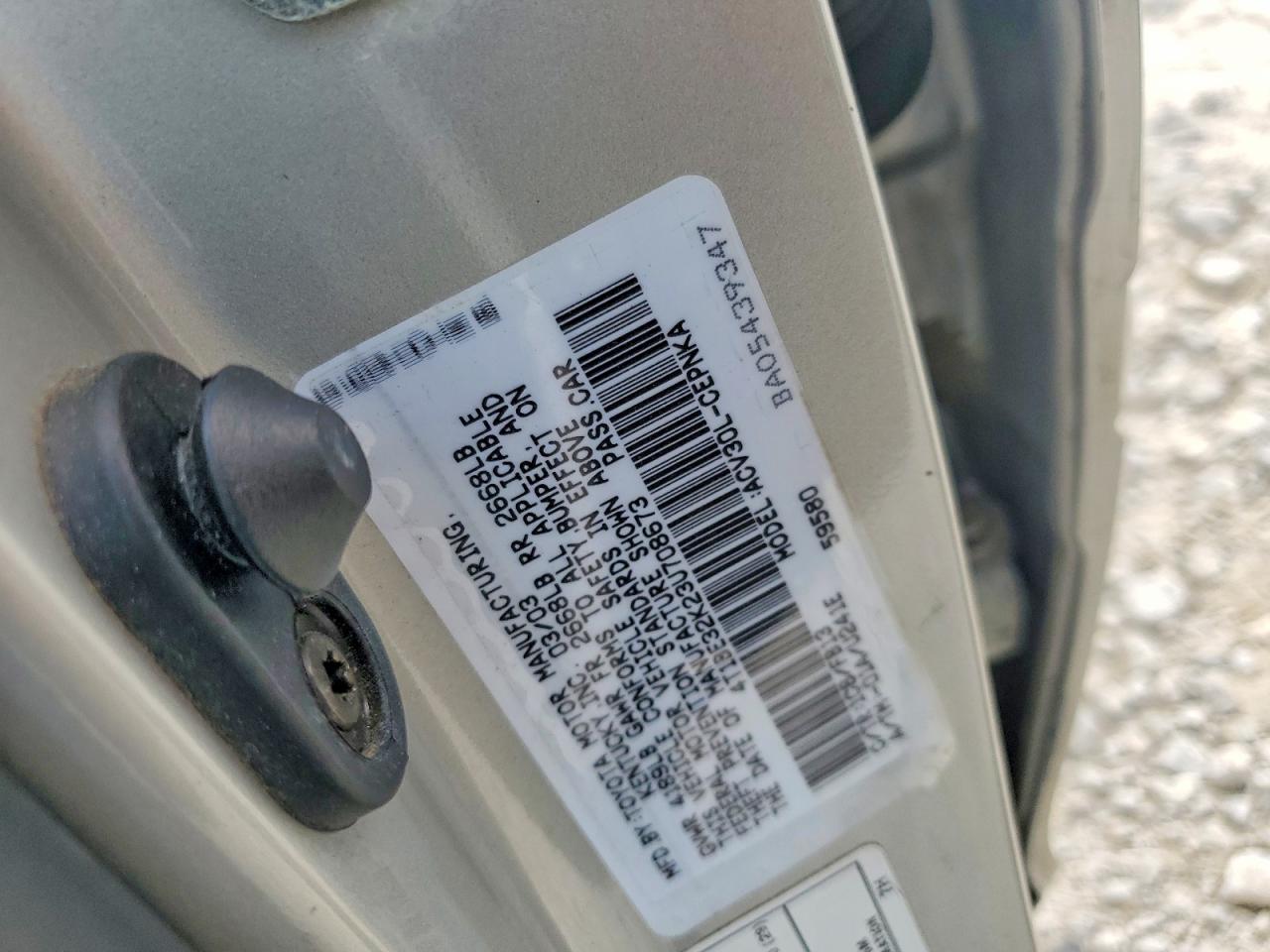 2003 Toyota Camry Le Silver vin: 4T1BE32K23U708673