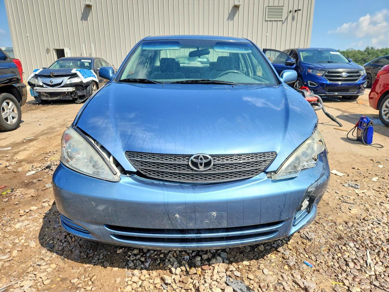 2003 Toyota Camry Le Blue vin: 4T1BE32K23U731502